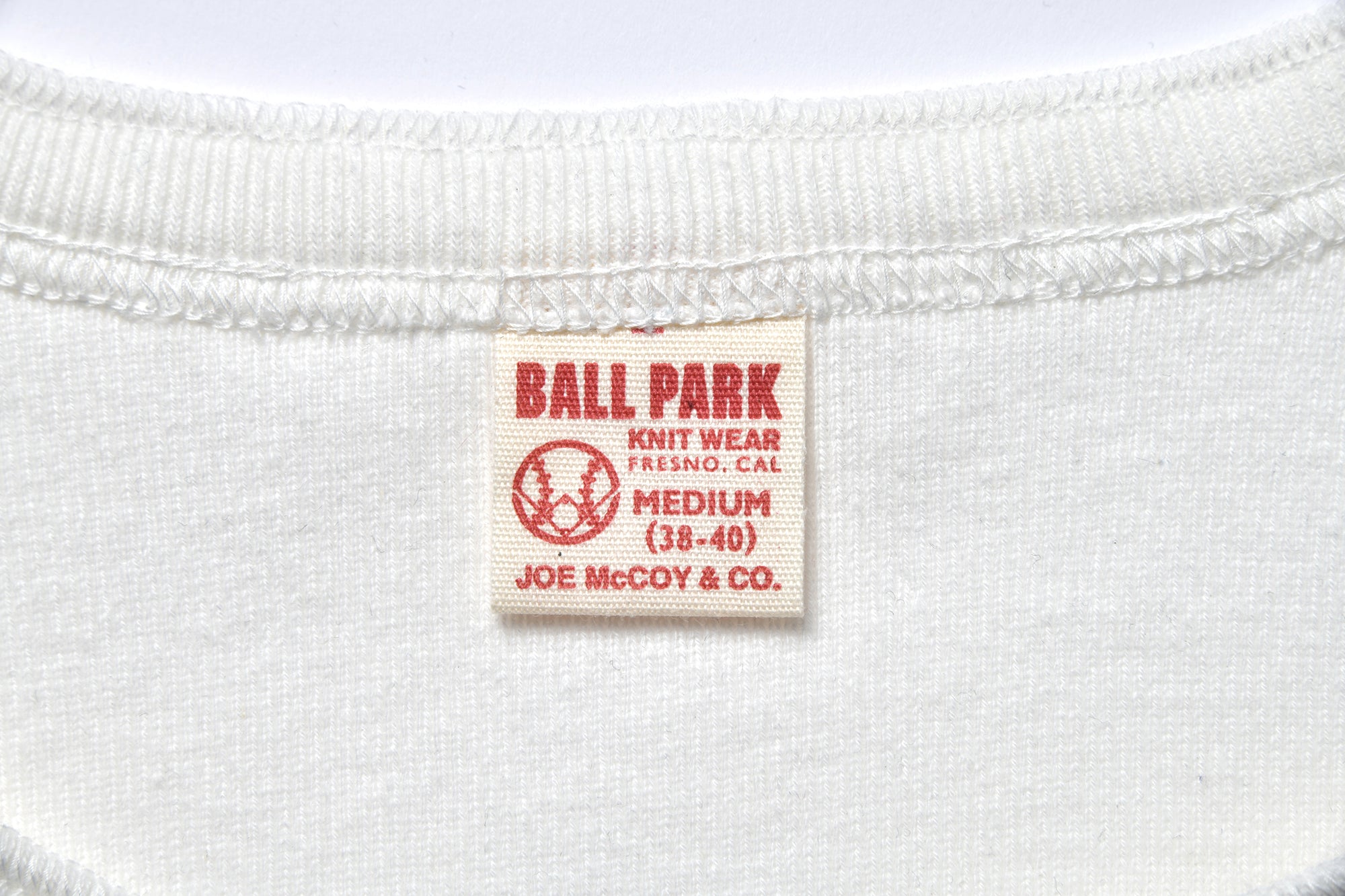 UNION HENLEY UNDERSHIRT S/S