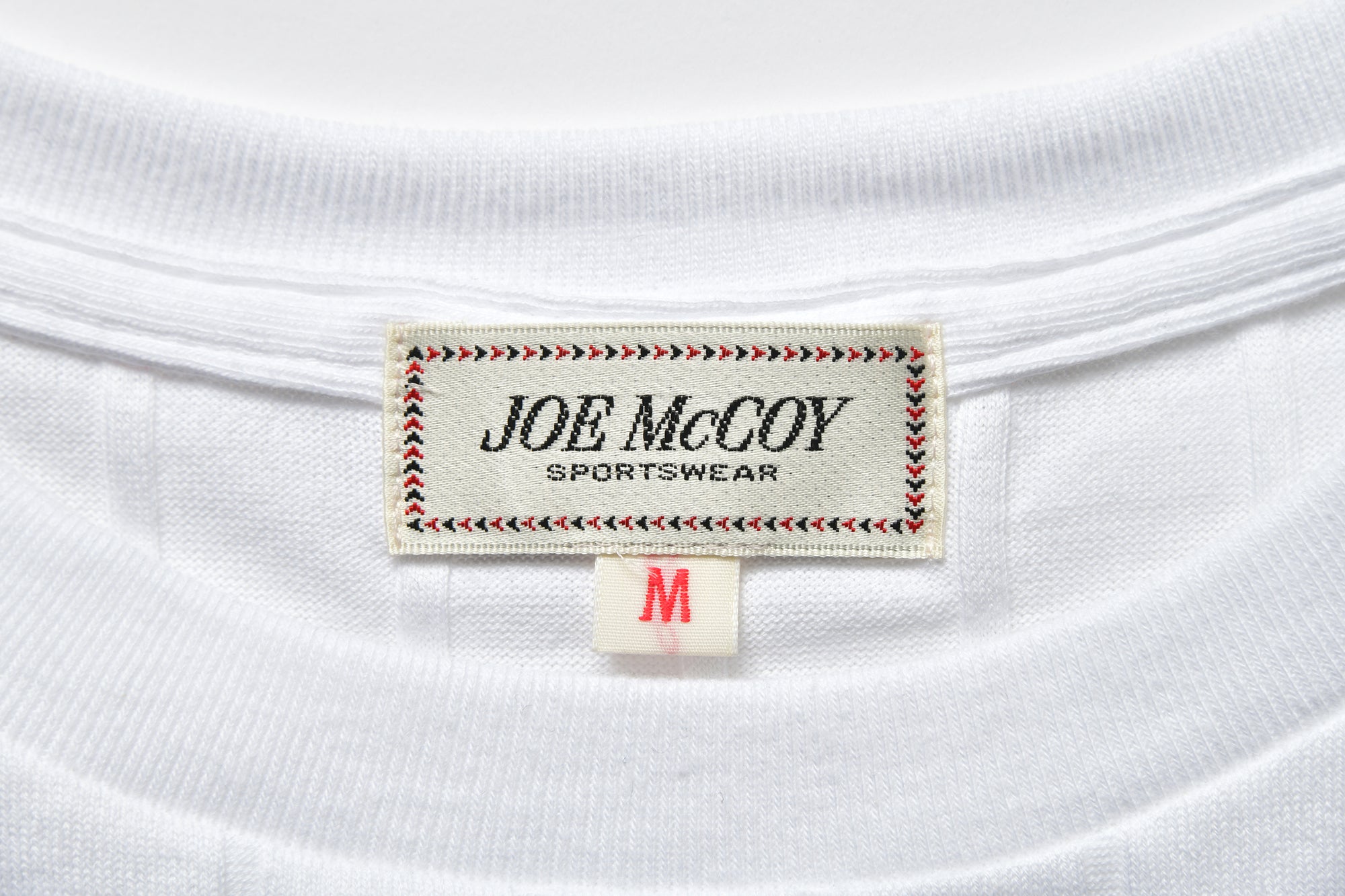 COTTON RIBBED POCKET TEE