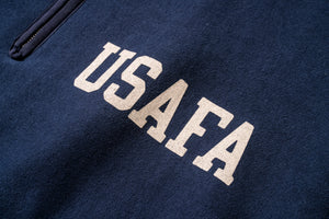 MILITARY 1/4 ZIP SWEATSHIRT / USAFA