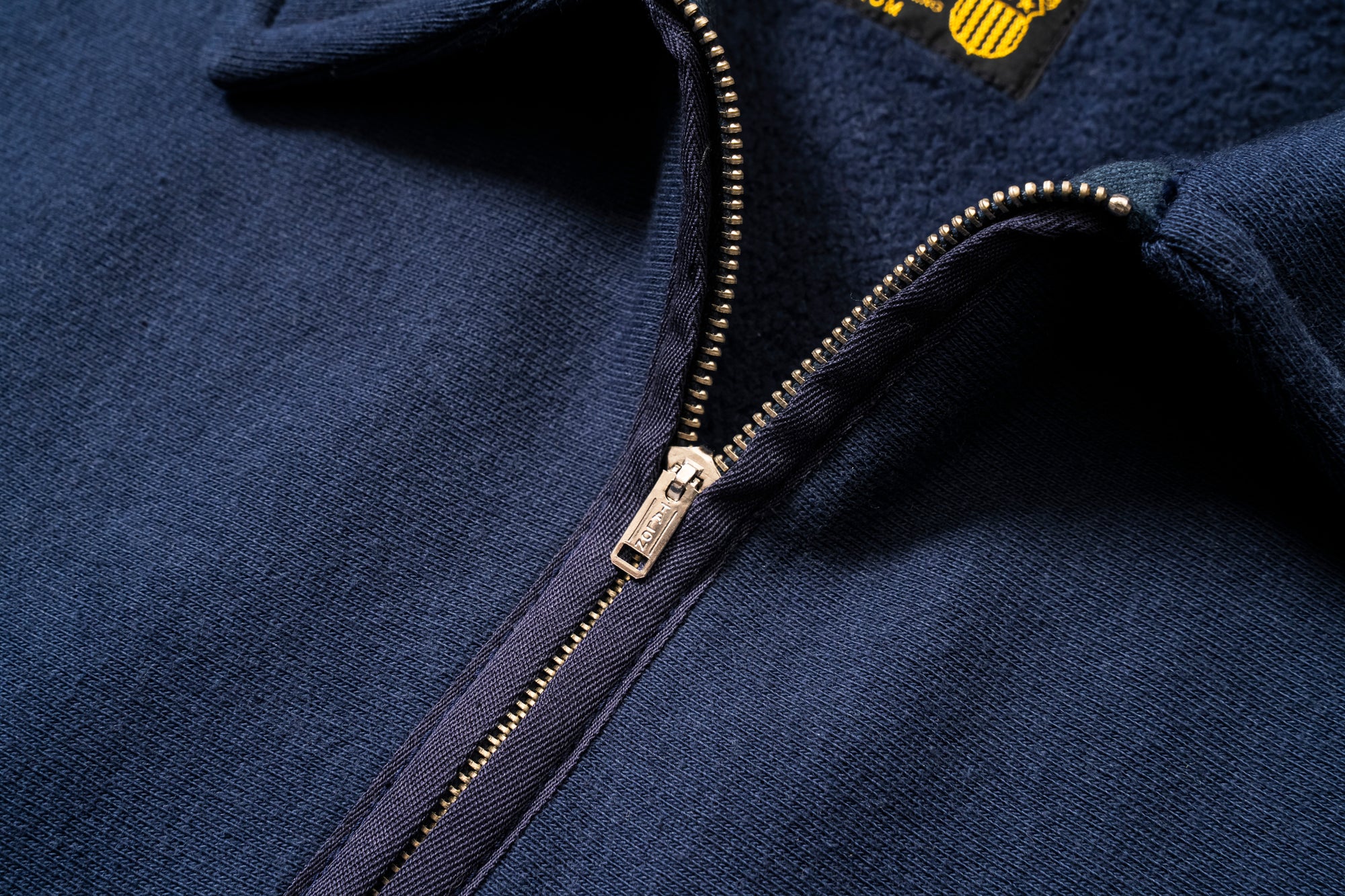 MILITARY 1/4 ZIP SWEATSHIRT / PLAIN