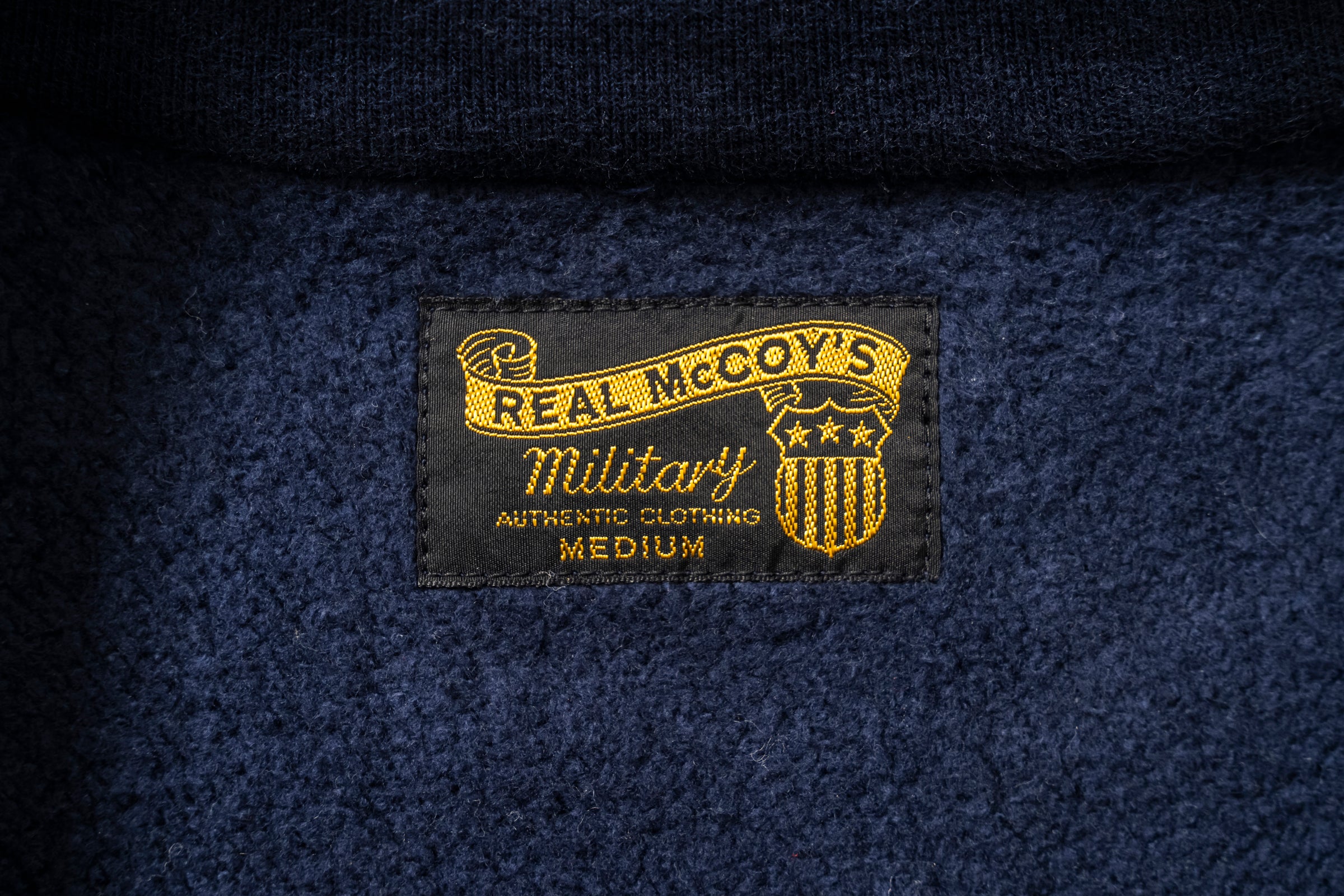 MILITARY 1/4 ZIP SWEATSHIRT / USAFA – The Real McCoy's