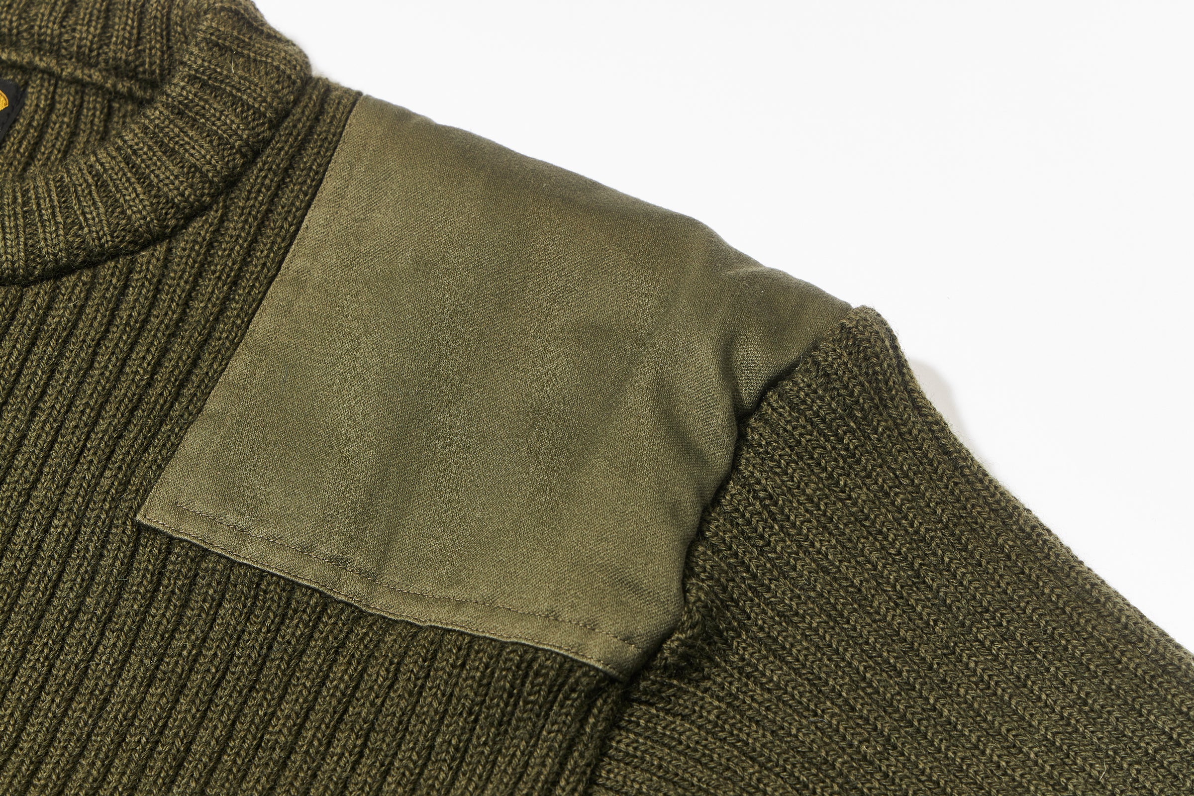 SWEATER, SERVICE WOOL - OLIVE / M