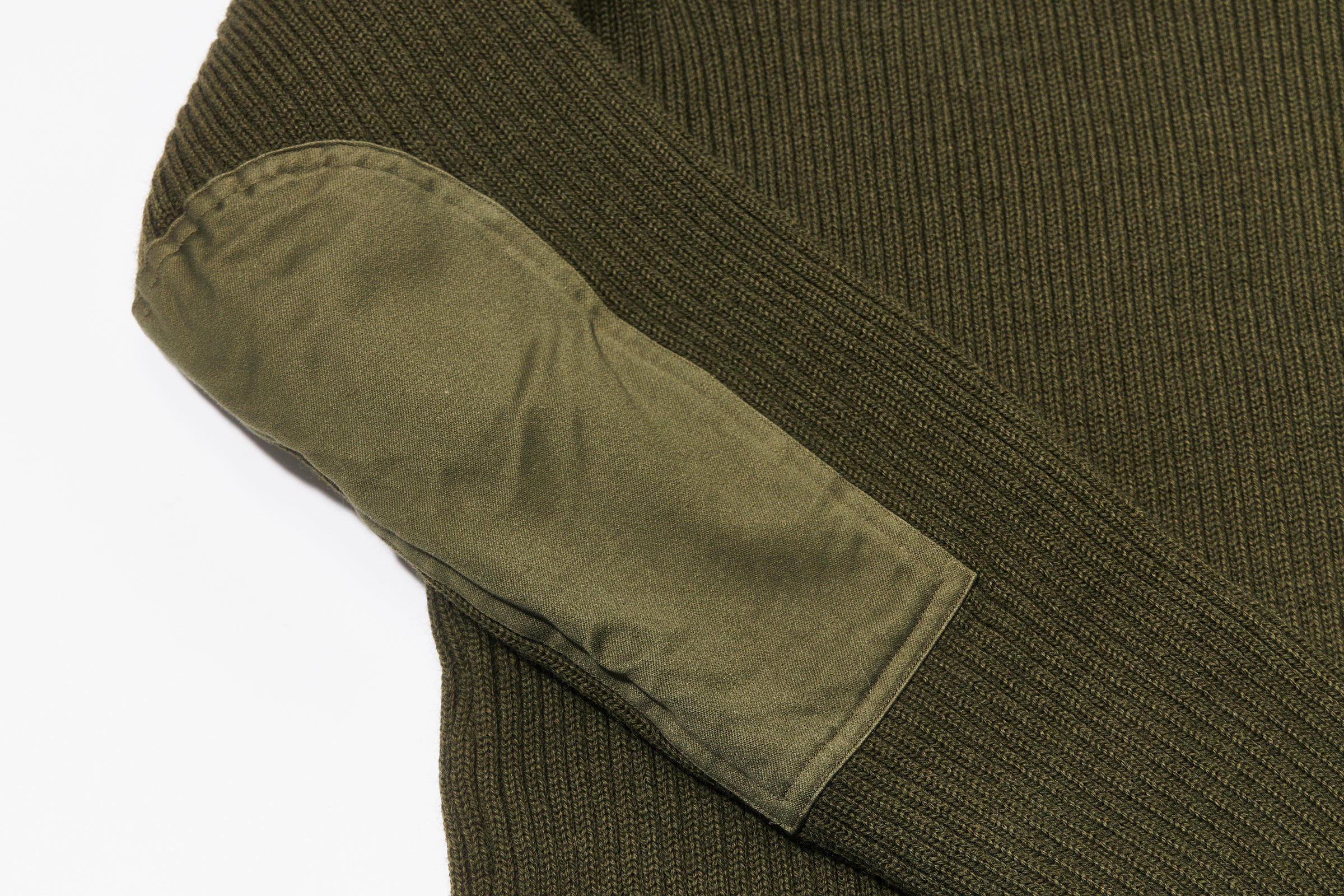 SWEATER, SERVICE WOOL - OLIVE / M