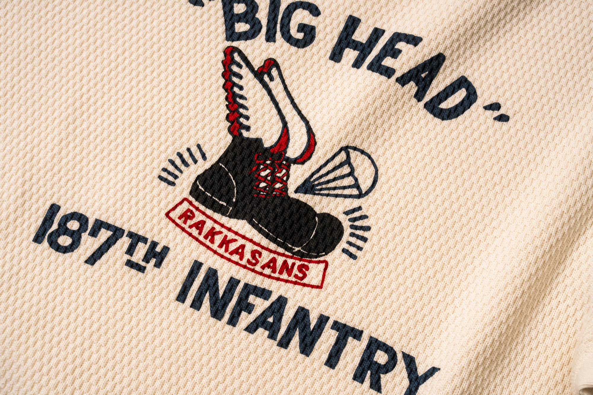 MILITARY PRINT THERMAL / BIG HEAD