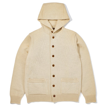 30s HOODED KNIT SWEATER