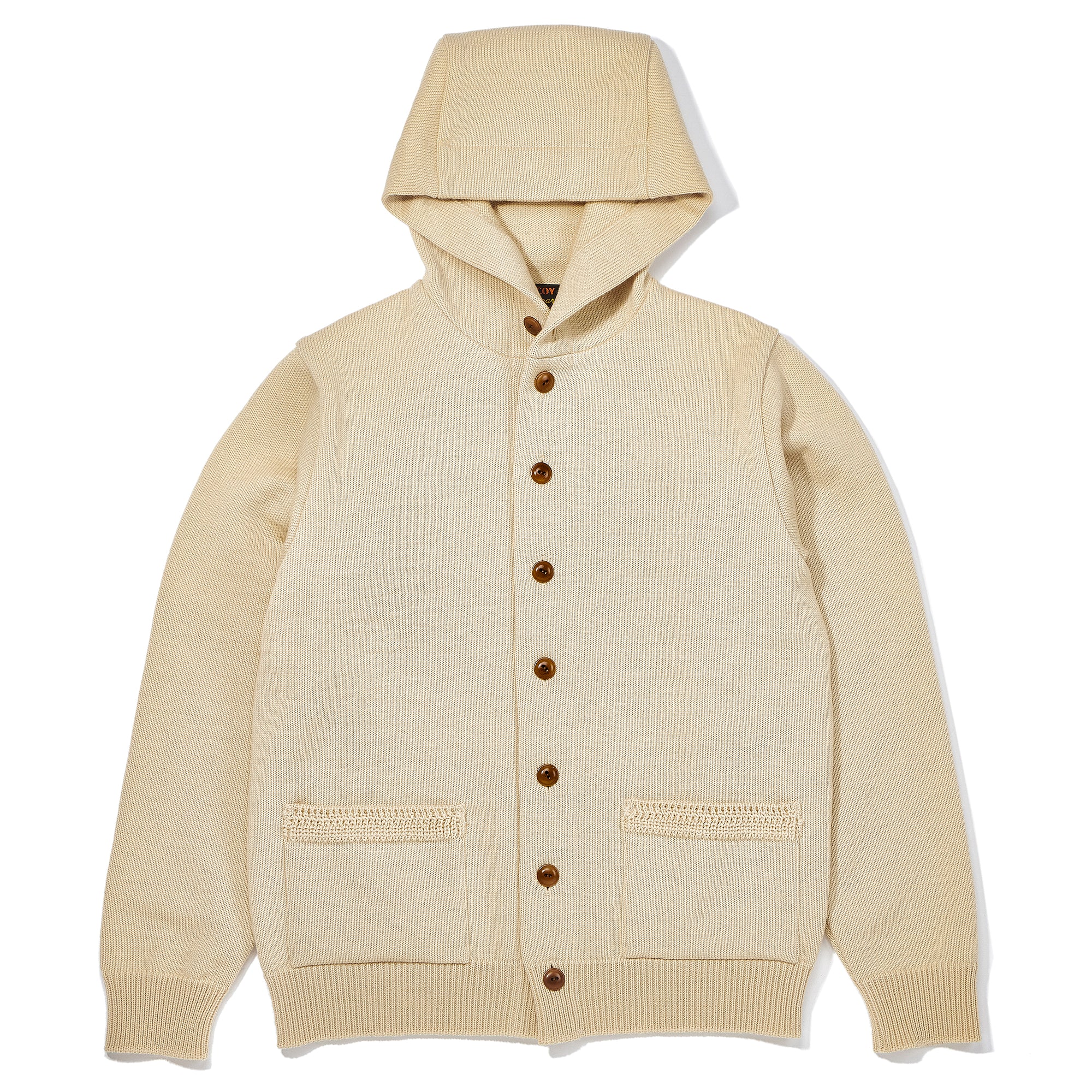 30s HOODED KNIT SWEATER