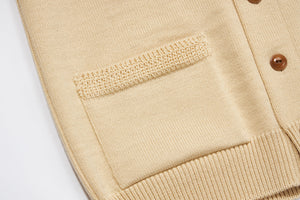 30s HOODED KNIT SWEATER