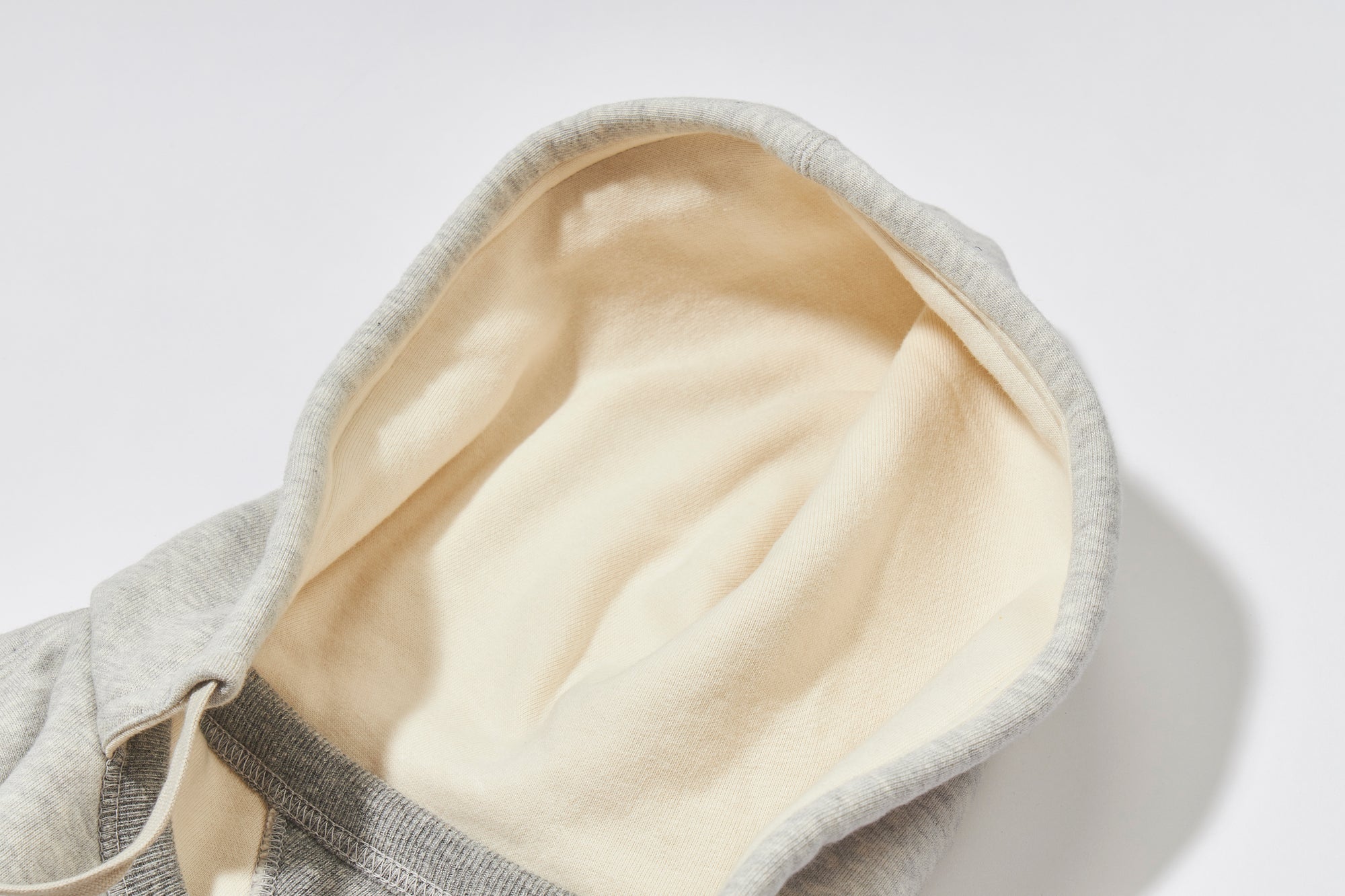 DOUBLE-FACE HOODED SWEATSHIRT