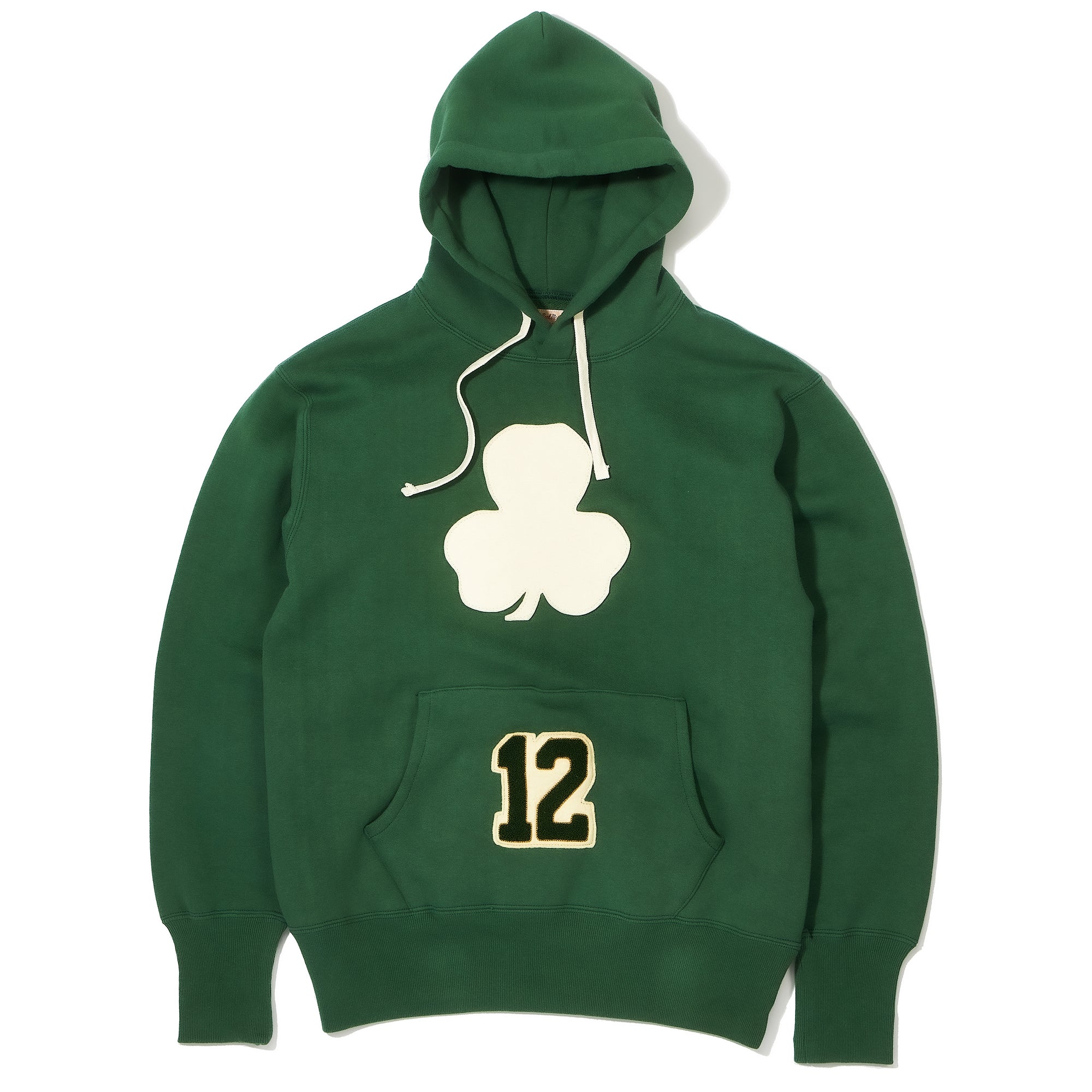 HOODED SWEATSHIRT / SHAMROCKS