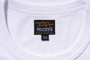 THE REAL McCOY'S LOGO TEE S/S