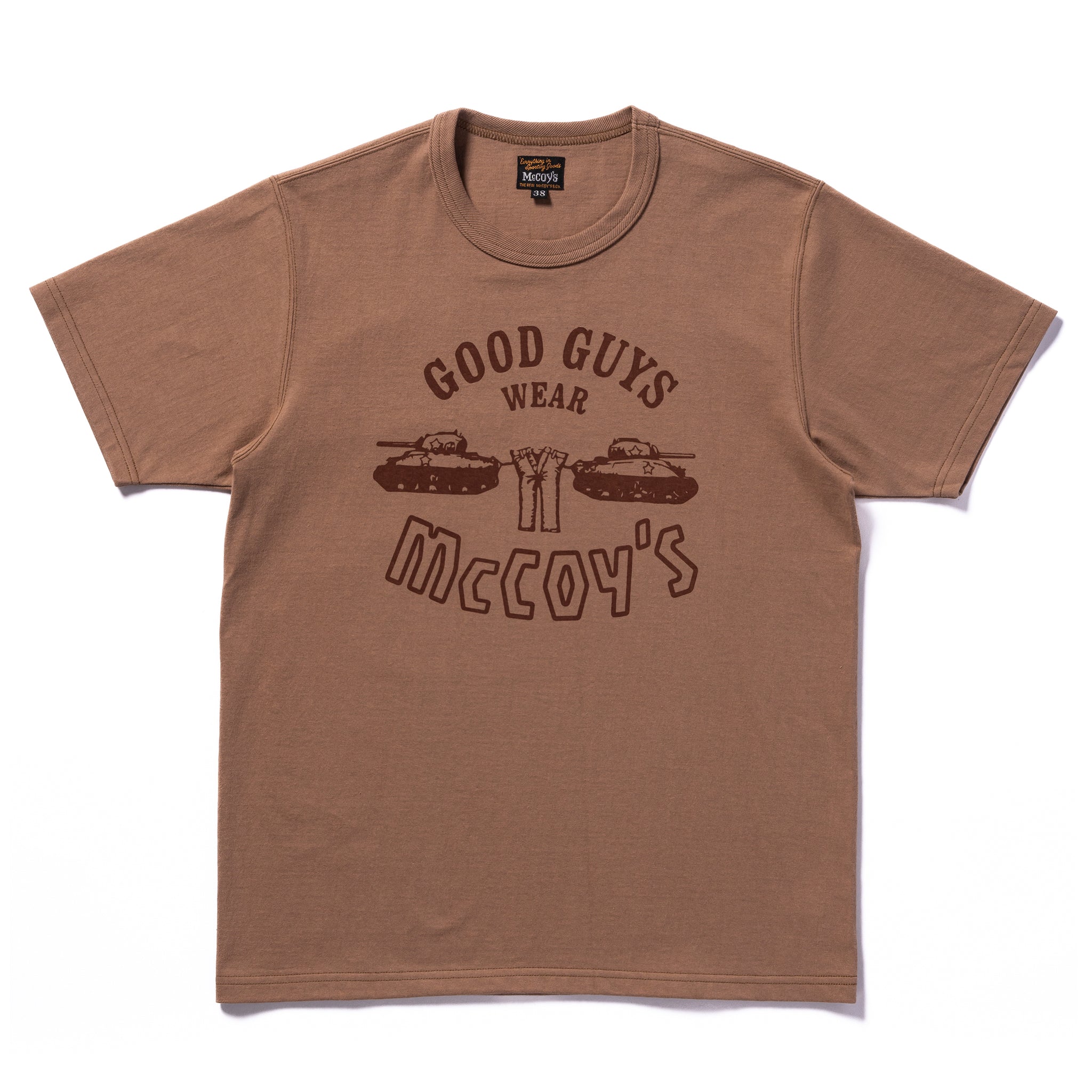 MILITARY TEE / GOOD GUYS WEAR MCCOY’S