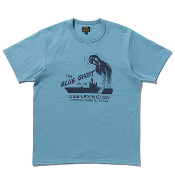 MILITARY TEE / THE BLUE GHOST