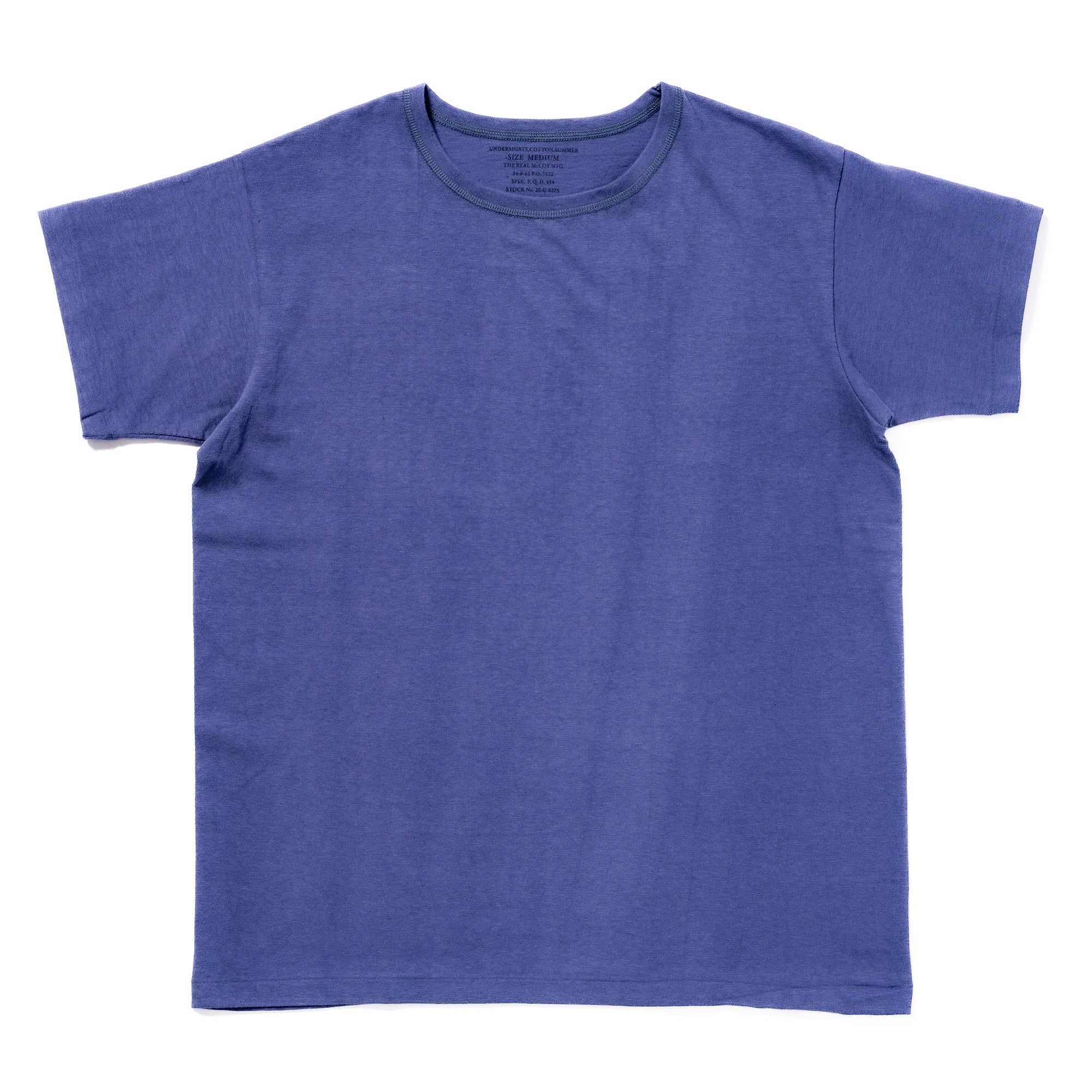 UNDERSHIRT, COTTON, SUMMER – The Real McCoy's