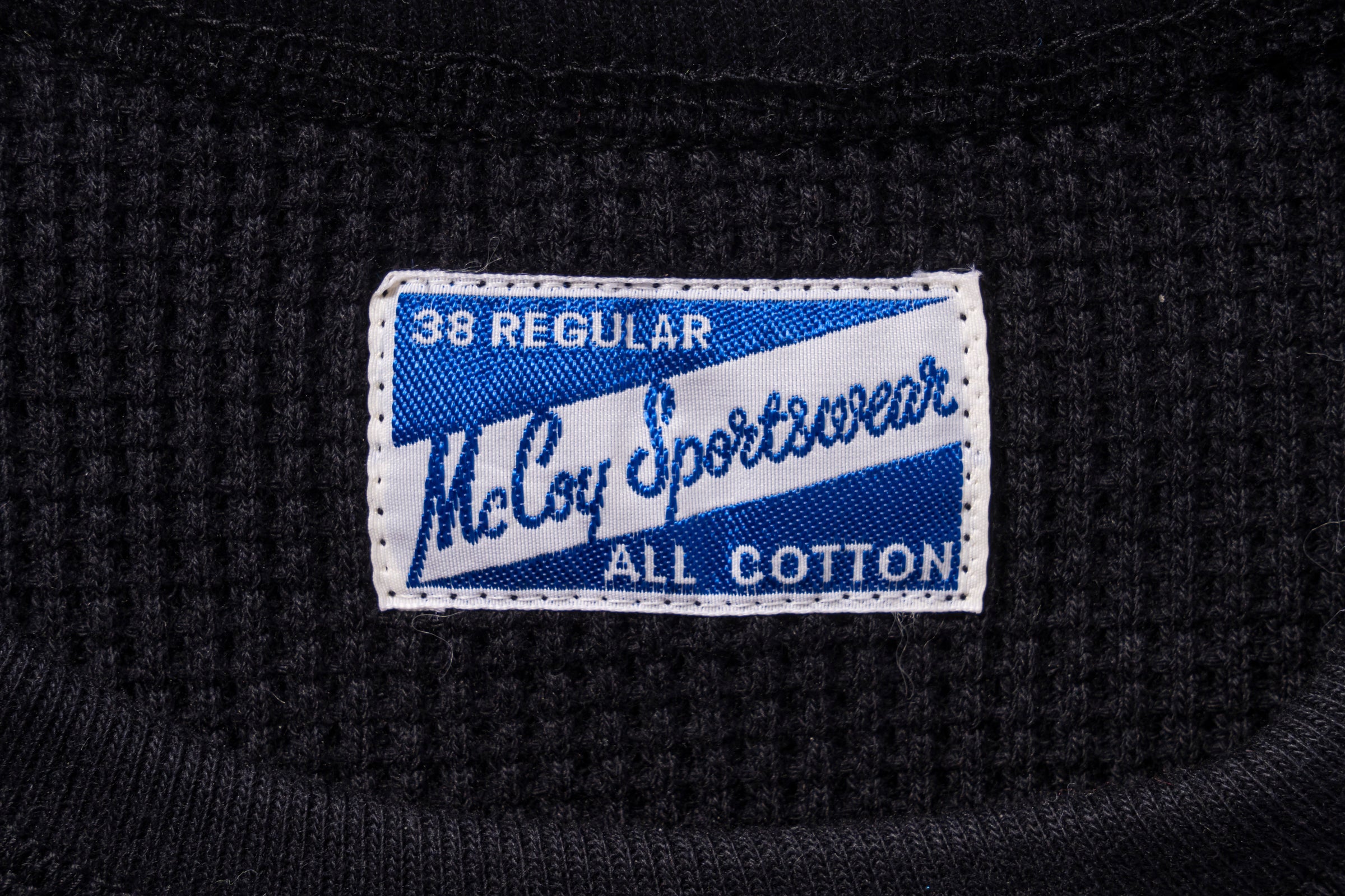 WAFFLE THERMAL SHIRT S/S – The Real McCoy's