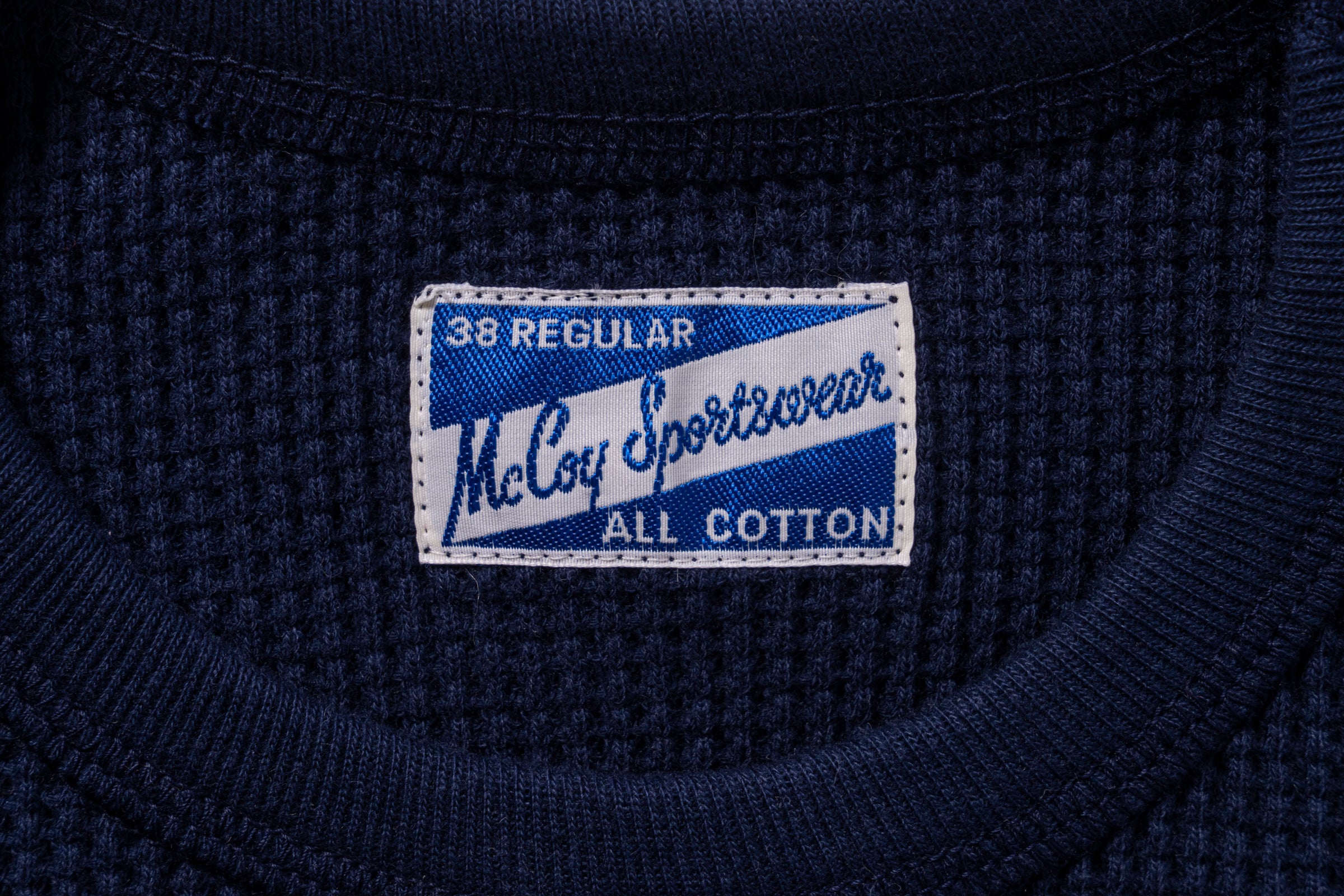 WAFFLE THERMAL SHIRT S/S – The Real McCoy's