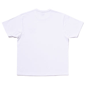 THE REAL McCOY'S LOGO TEE S/S ‘WHITE LOGO’