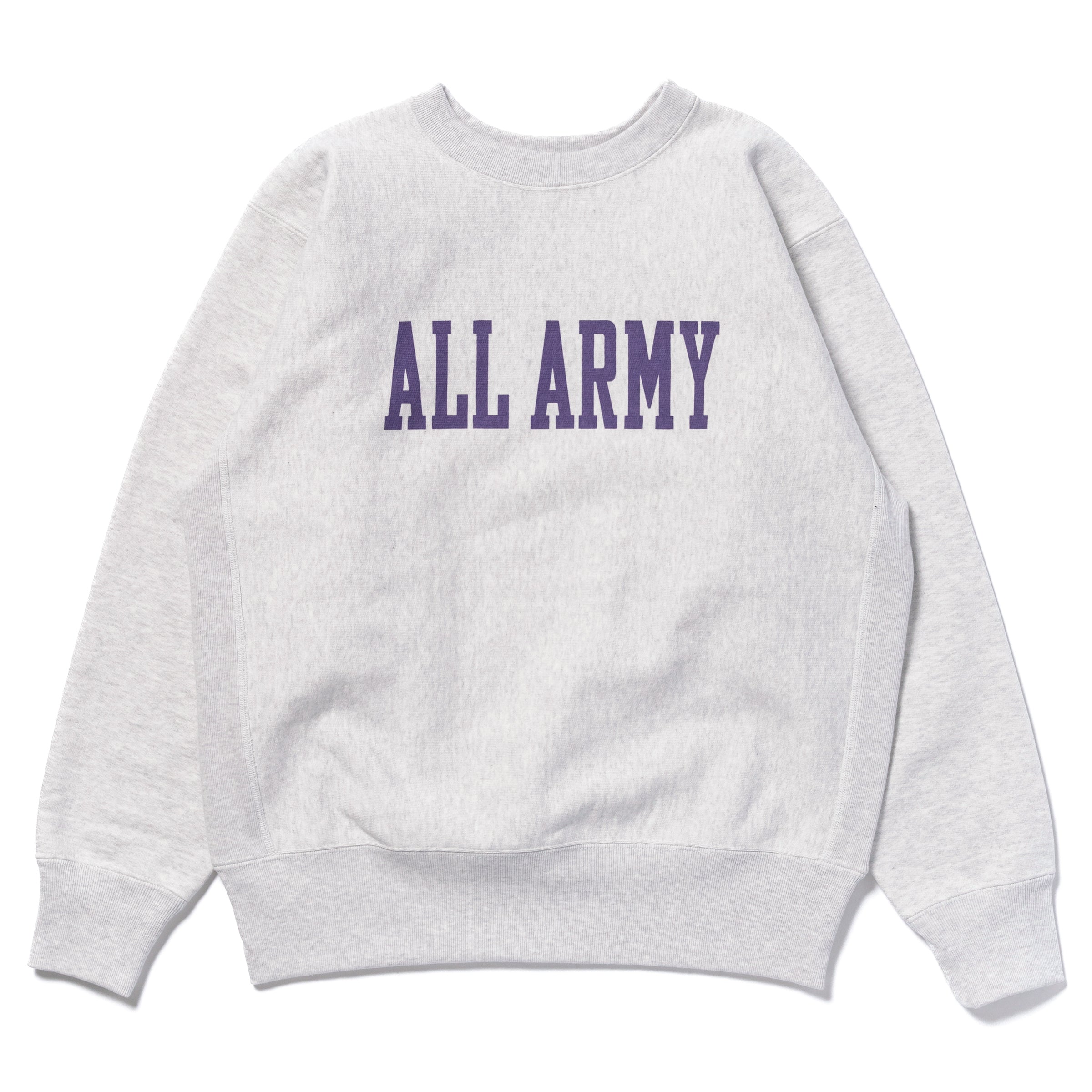 HEAVYWEIGHT CREWNECK / ALL ARMY – The Real McCoy's