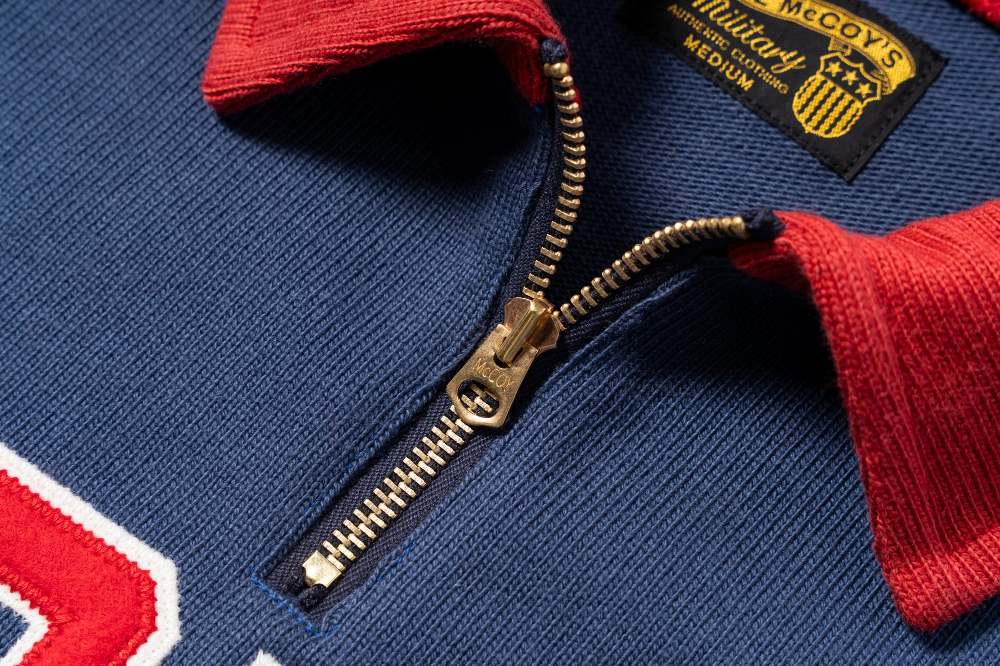 ATHLETIC HALF-ZIP JERSEY / ARMY