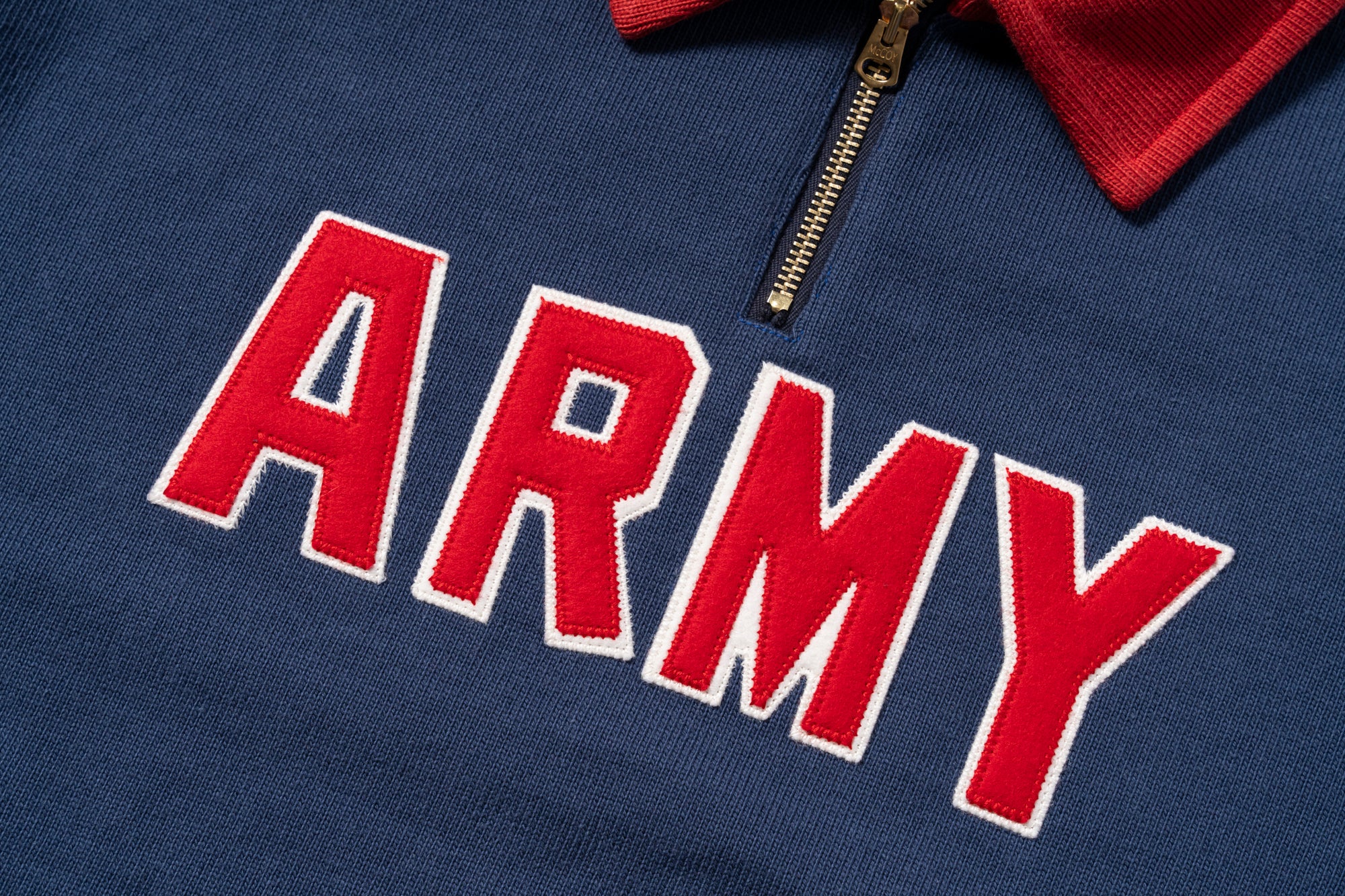 ATHLETIC HALF-ZIP JERSEY / ARMY
