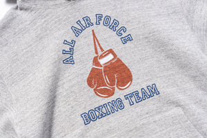 MILITARY PRINT SWEATSHIRT / AIR FORCE BOXING TEAM