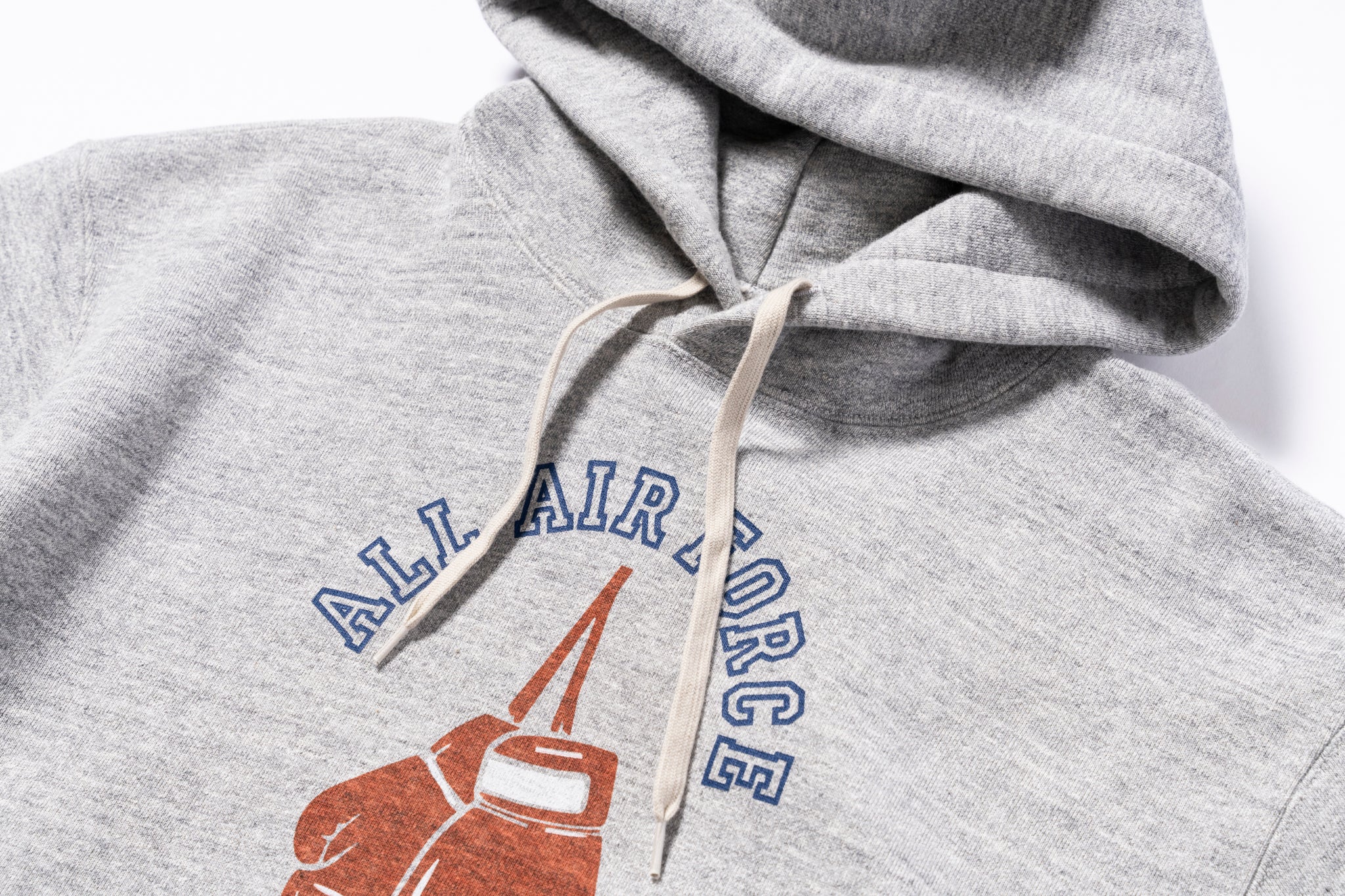 MILITARY PRINT SWEATSHIRT / AIR FORCE BOXING TEAM