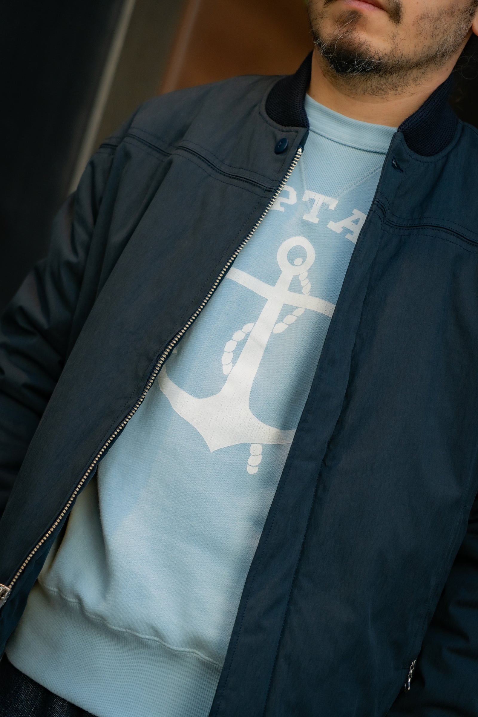 MILITARY PRINT SWEATSHIRT / CAPTAIN Gallery Image 4