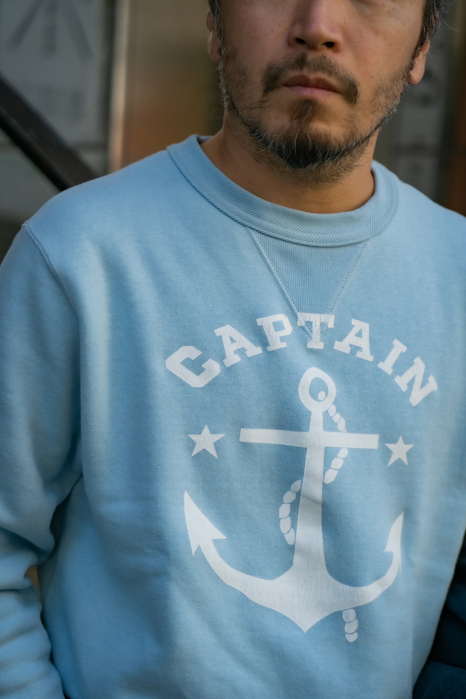 MILITARY PRINT SWEATSHIRT / CAPTAIN Gallery Image 6