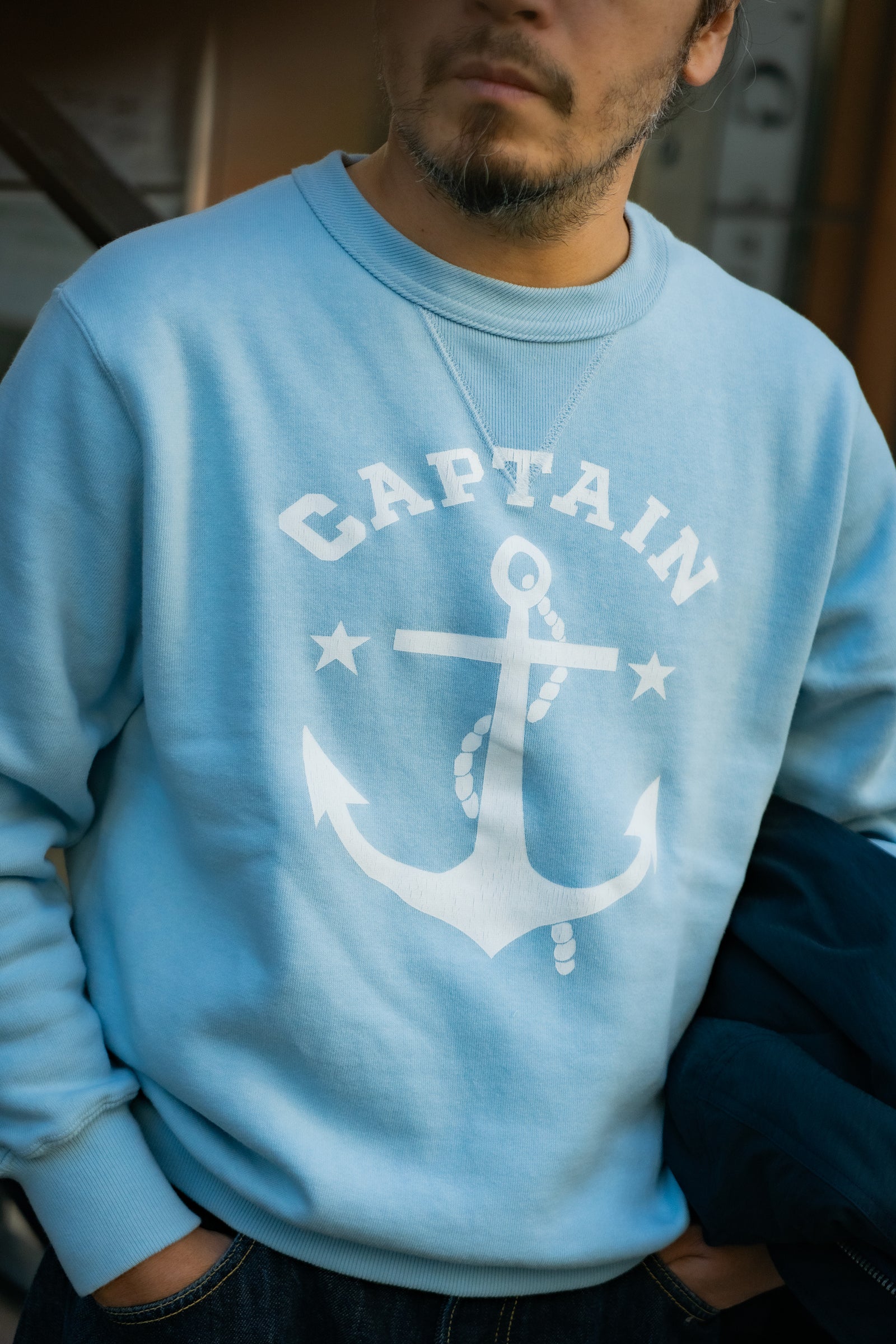 MILITARY PRINT SWEATSHIRT / CAPTAIN Gallery Image