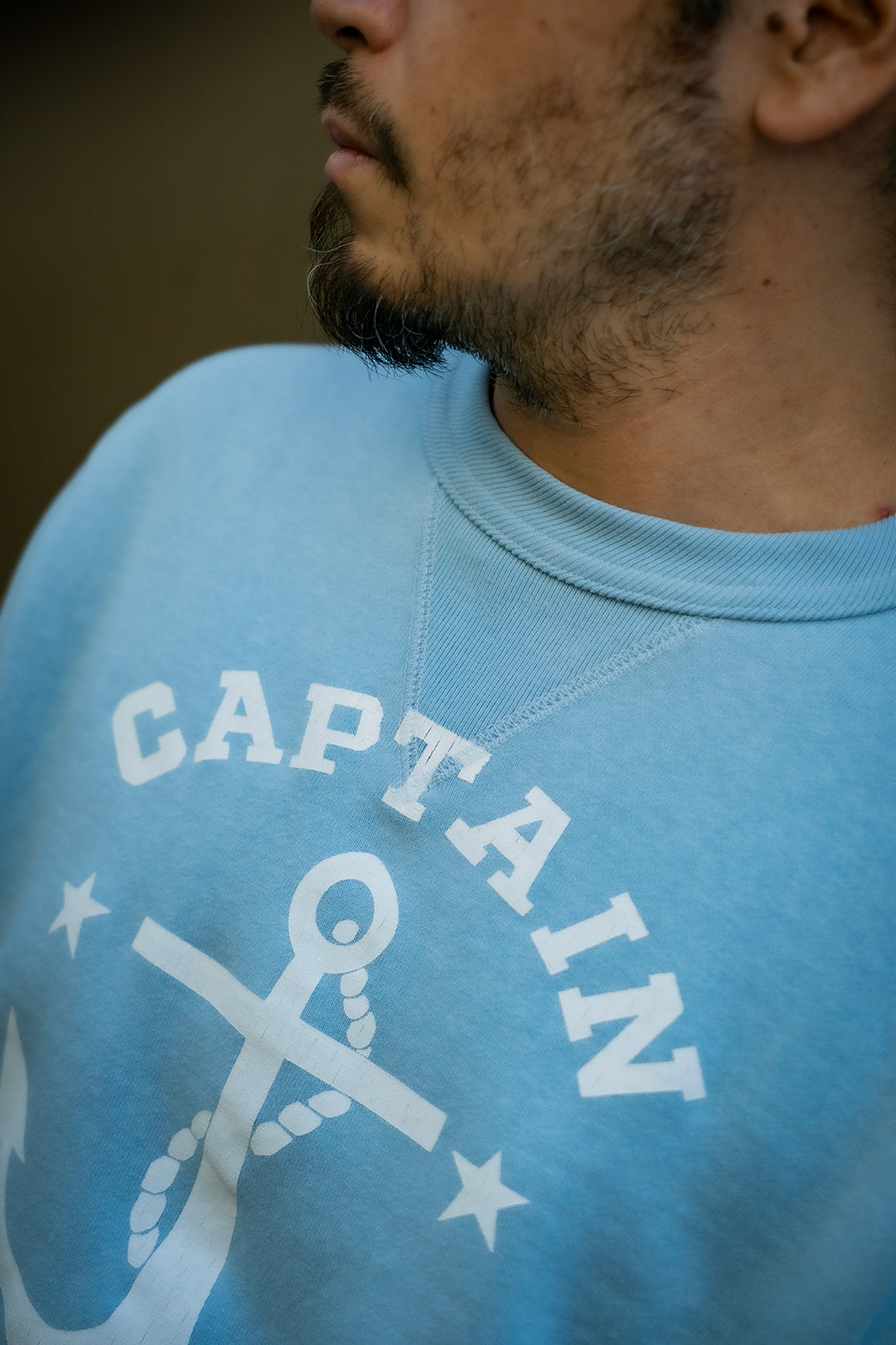 MILITARY PRINT SWEATSHIRT / CAPTAIN Gallery Image 2