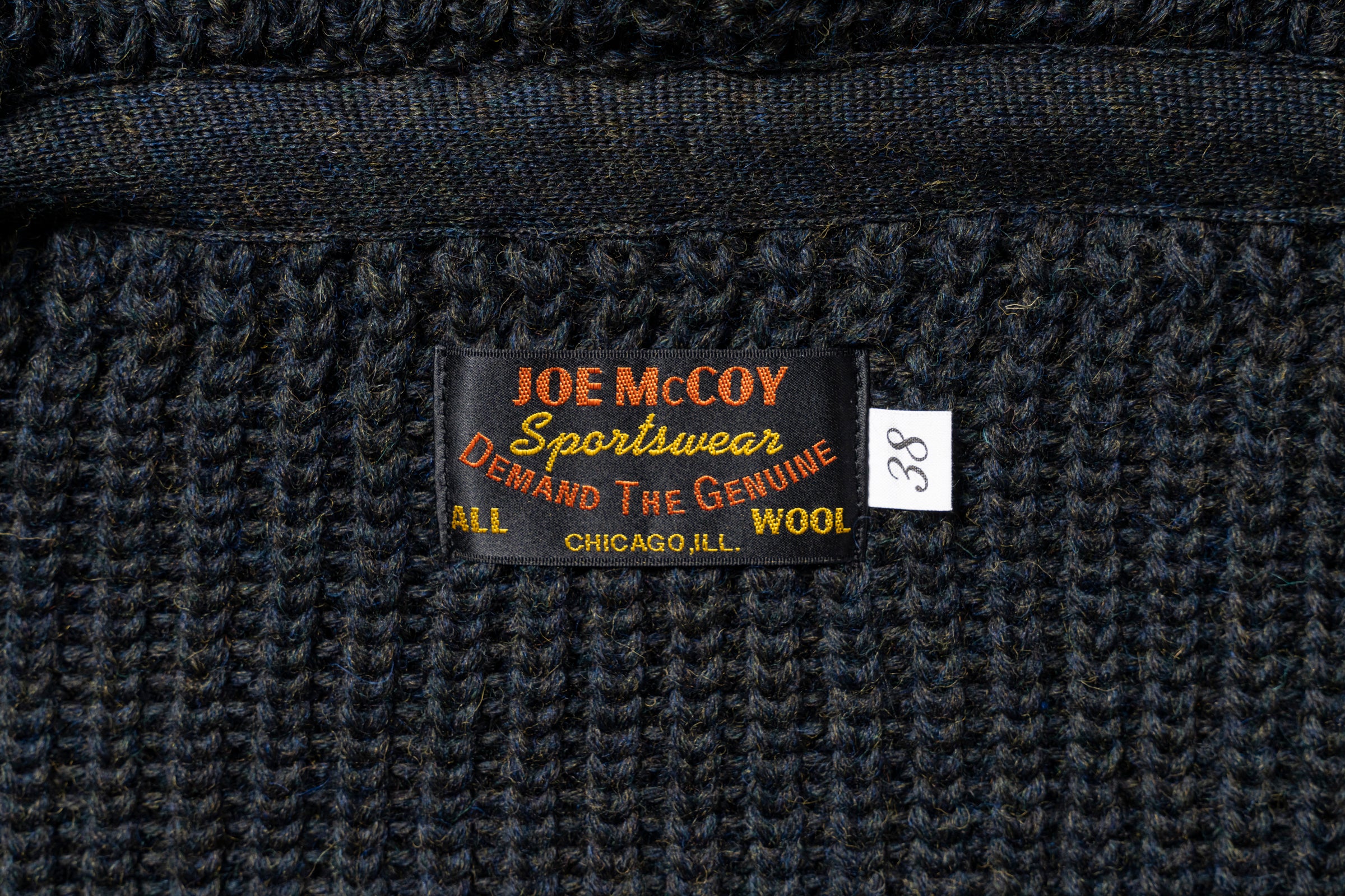 STRIPED SHAWL COLLAR CARDIGAN – The Real McCoy's
