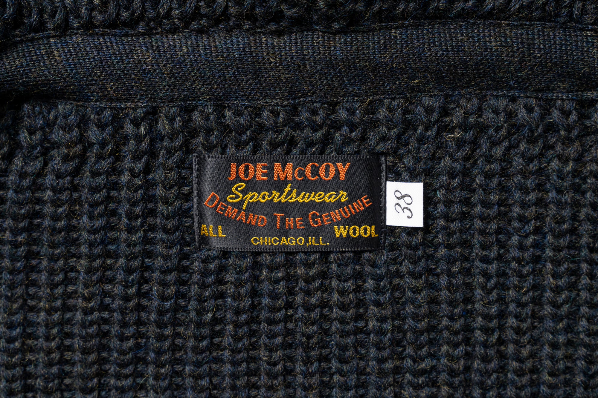 STRIPED SHAWL COLLAR CARDIGAN