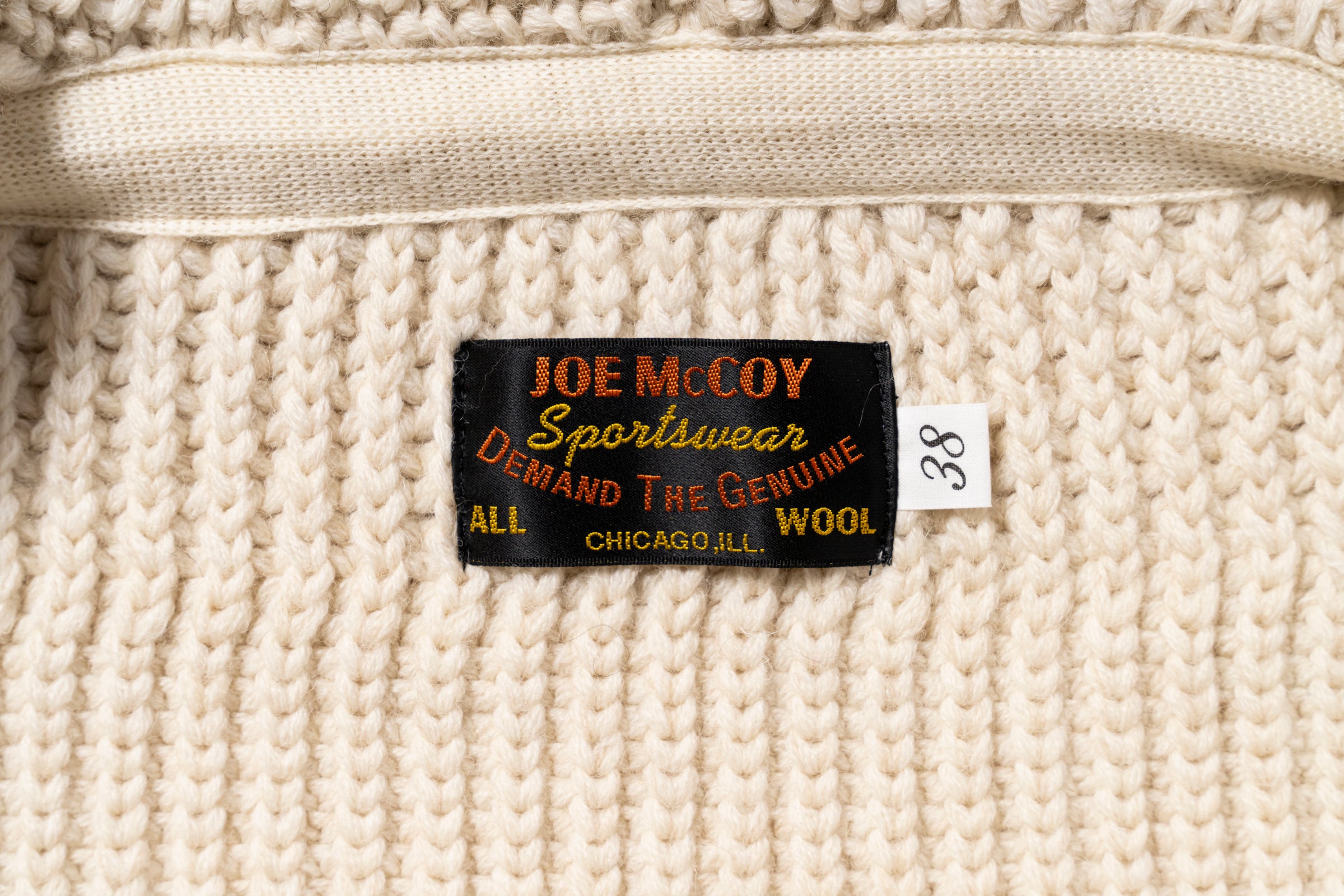 STRIPED SHAWL COLLAR CARDIGAN – The Real McCoy's