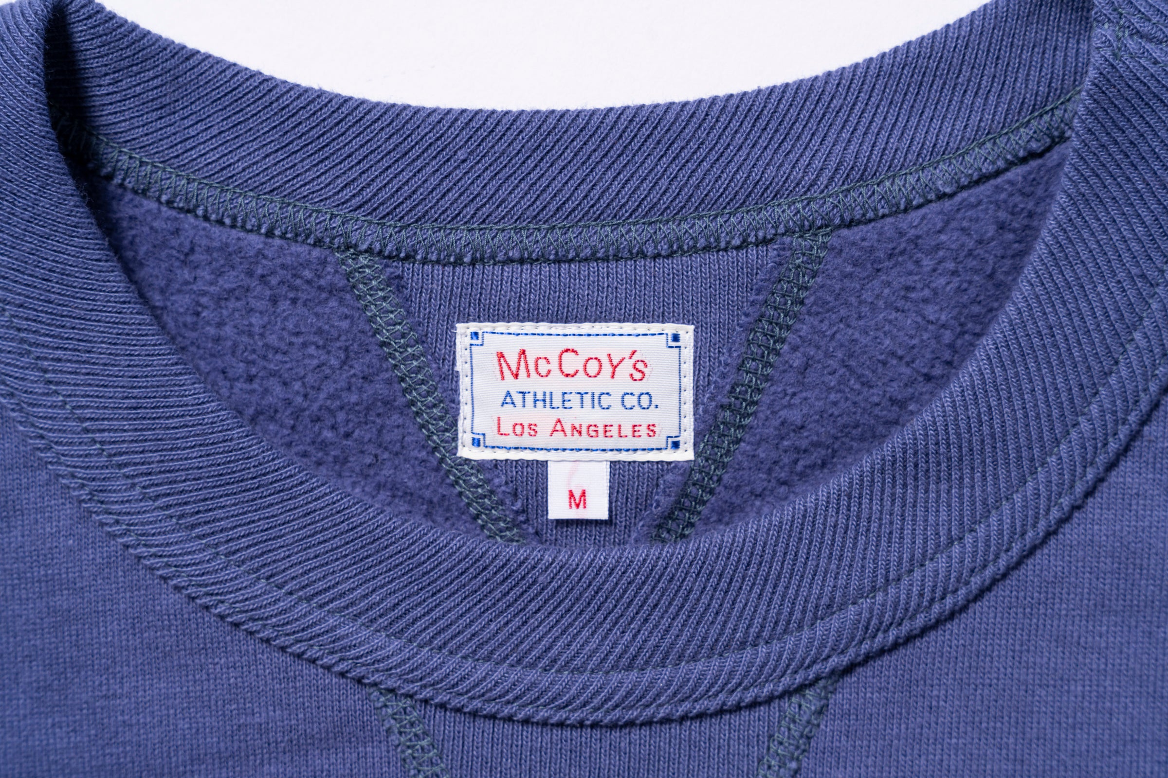 10 OZ. LOOPWHEEL CREWNECK SWEATSHIRT – The Real McCoy's
