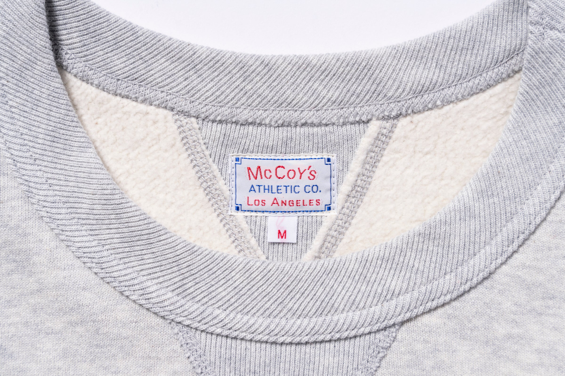10 OZ. LOOPWHEEL CREWNECK SWEATSHIRT – The Real McCoy's