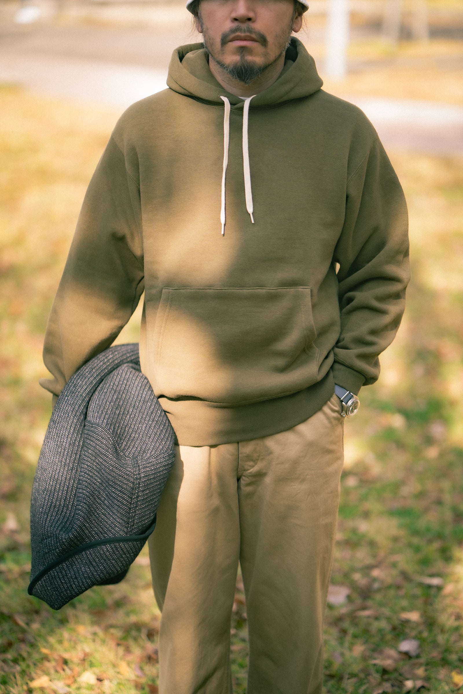 10 OZ. LOOPWHEEL HOODED SWEATSHIRT Gallery Image 1