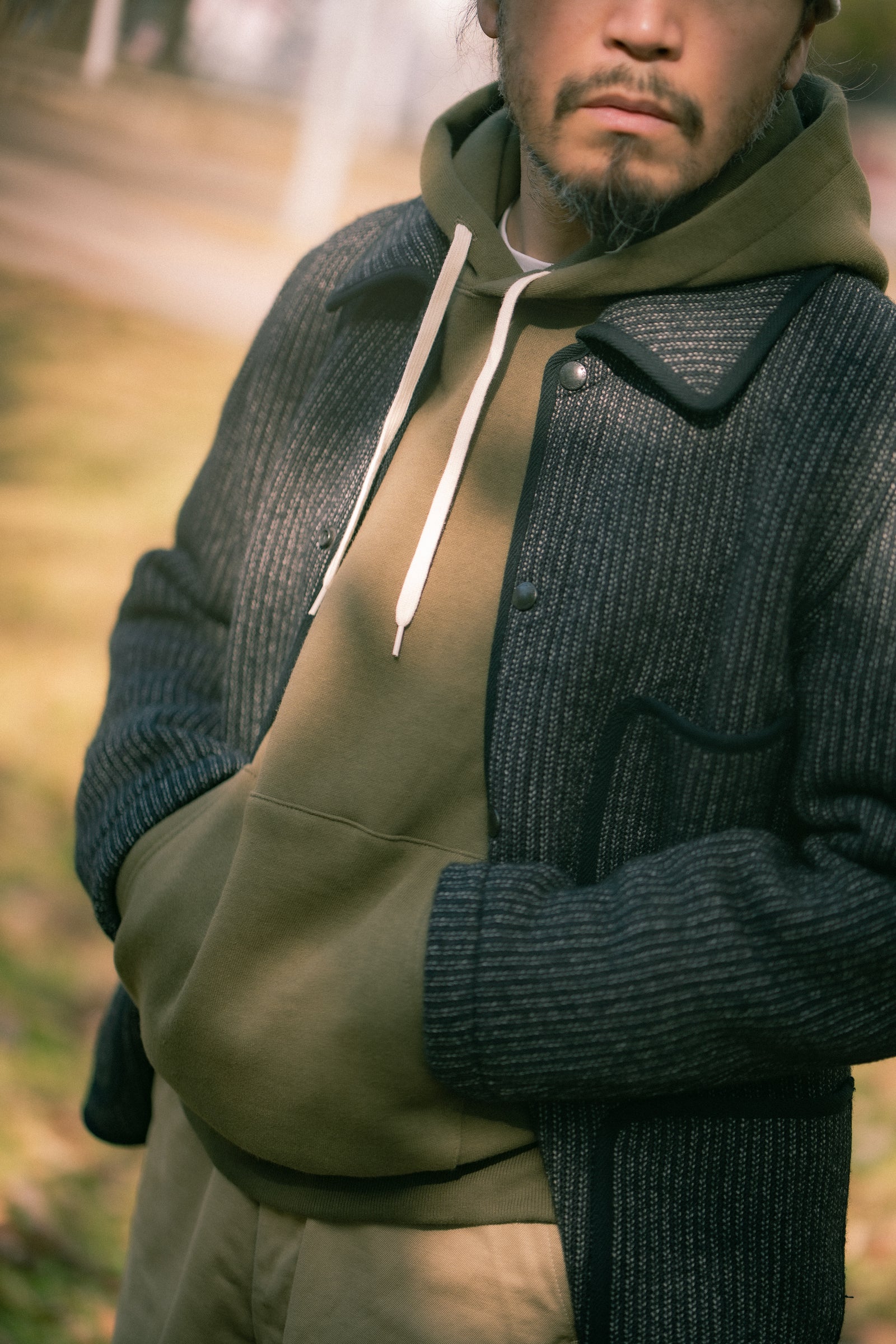 10 OZ. LOOPWHEEL HOODED SWEATSHIRT Gallery Image 3