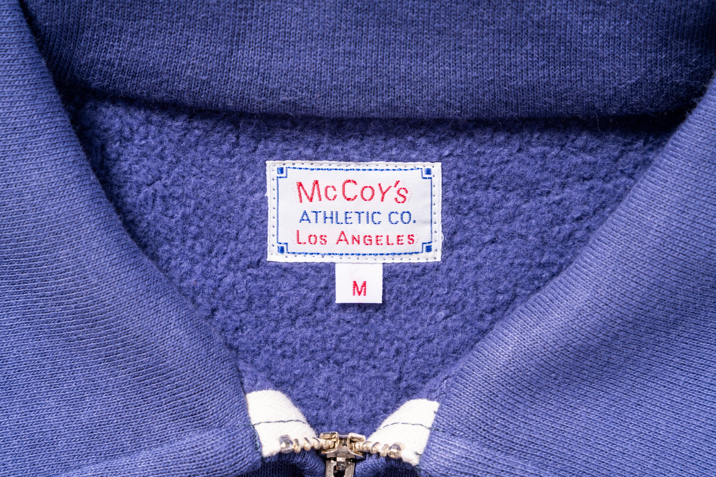 10 OZ. LOOPWHEEL 1/4 ZIP SWEATSHIRT – The Real McCoy's