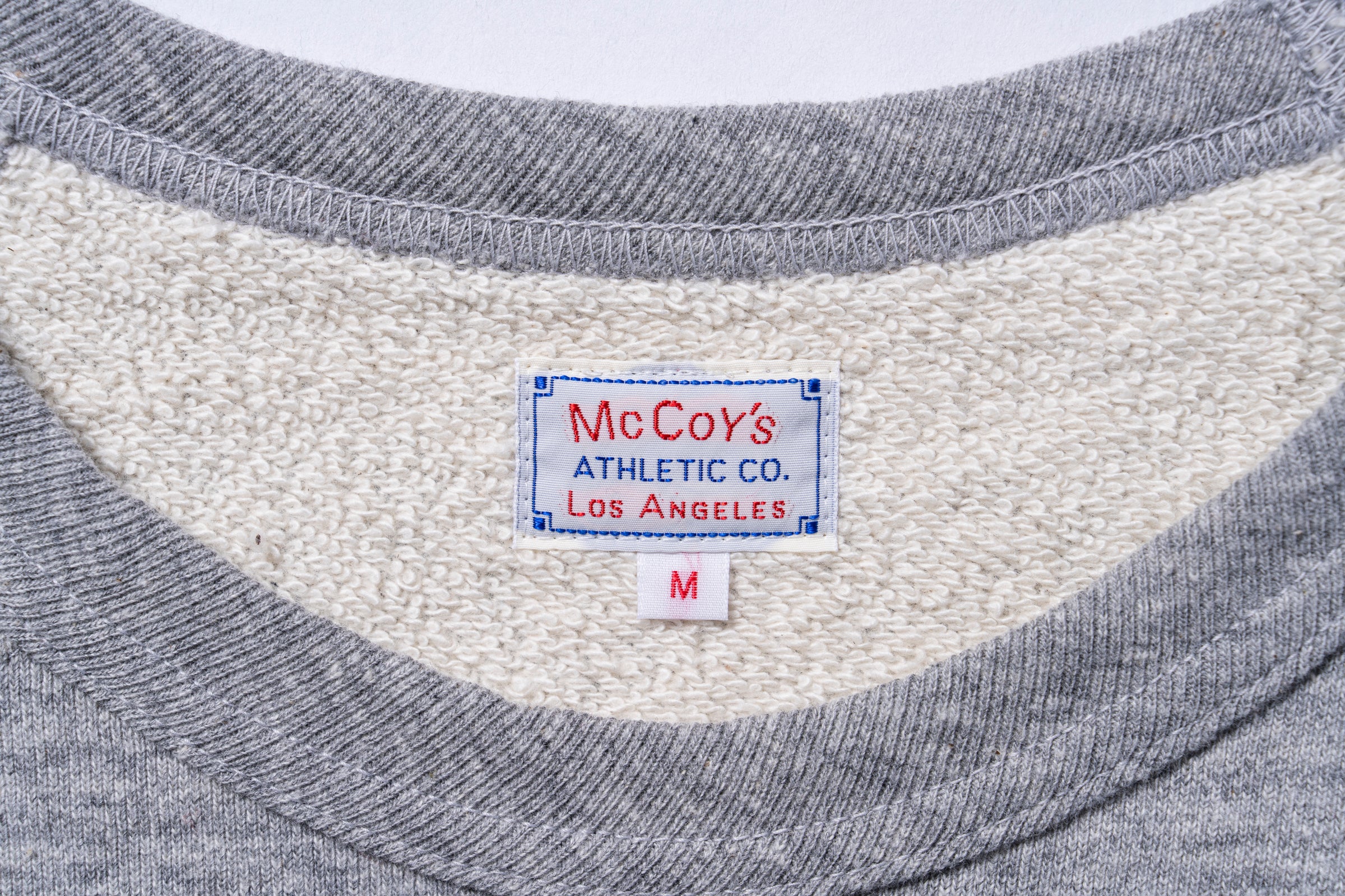 9 OZ. LOOPWHEEL RAGLAN SWEATSHIRT – The Real McCoy's
