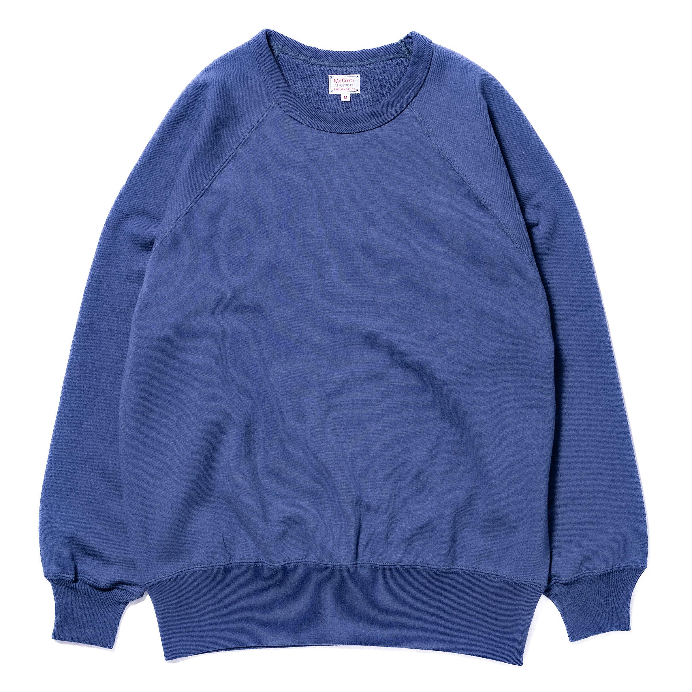 9 OZ. LOOPWHEEL RAGLAN SWEATSHIRT – The Real McCoy's