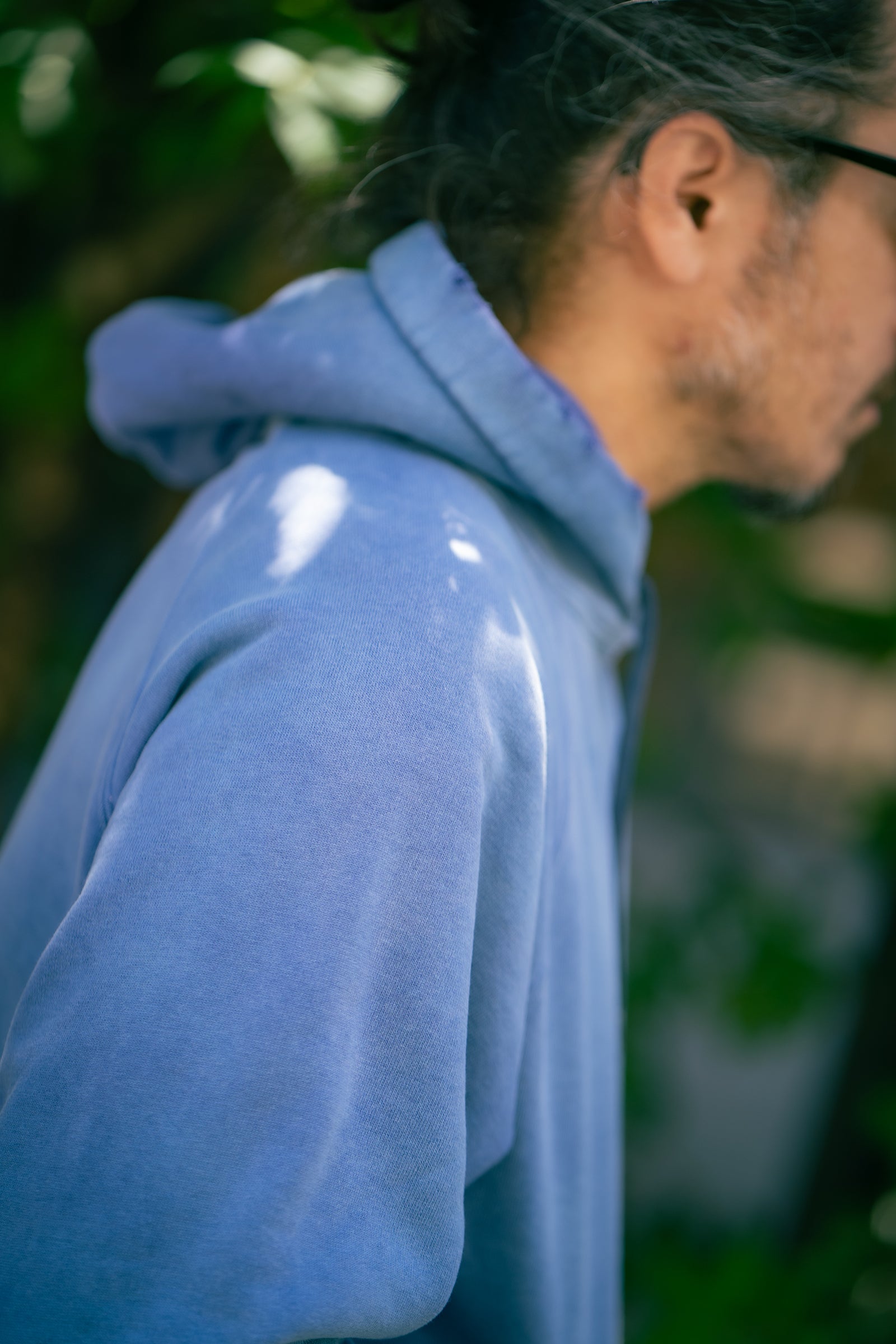 9 OZ. LOOPWHEEL RAGLAN HOODED SWEATSHIRT / FADED Gallery Image 4