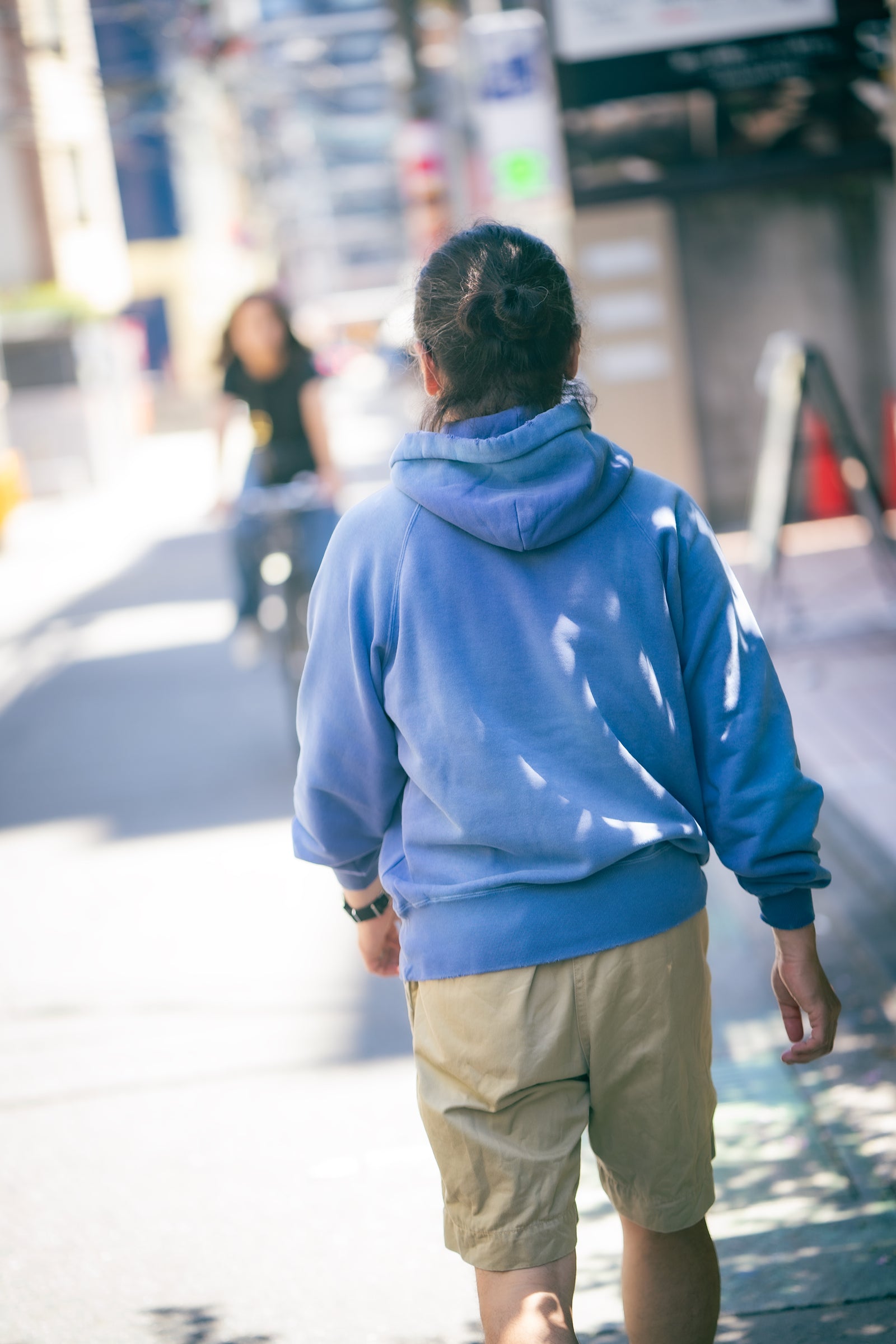 9 OZ. LOOPWHEEL RAGLAN HOODED SWEATSHIRT / FADED Gallery Image 5