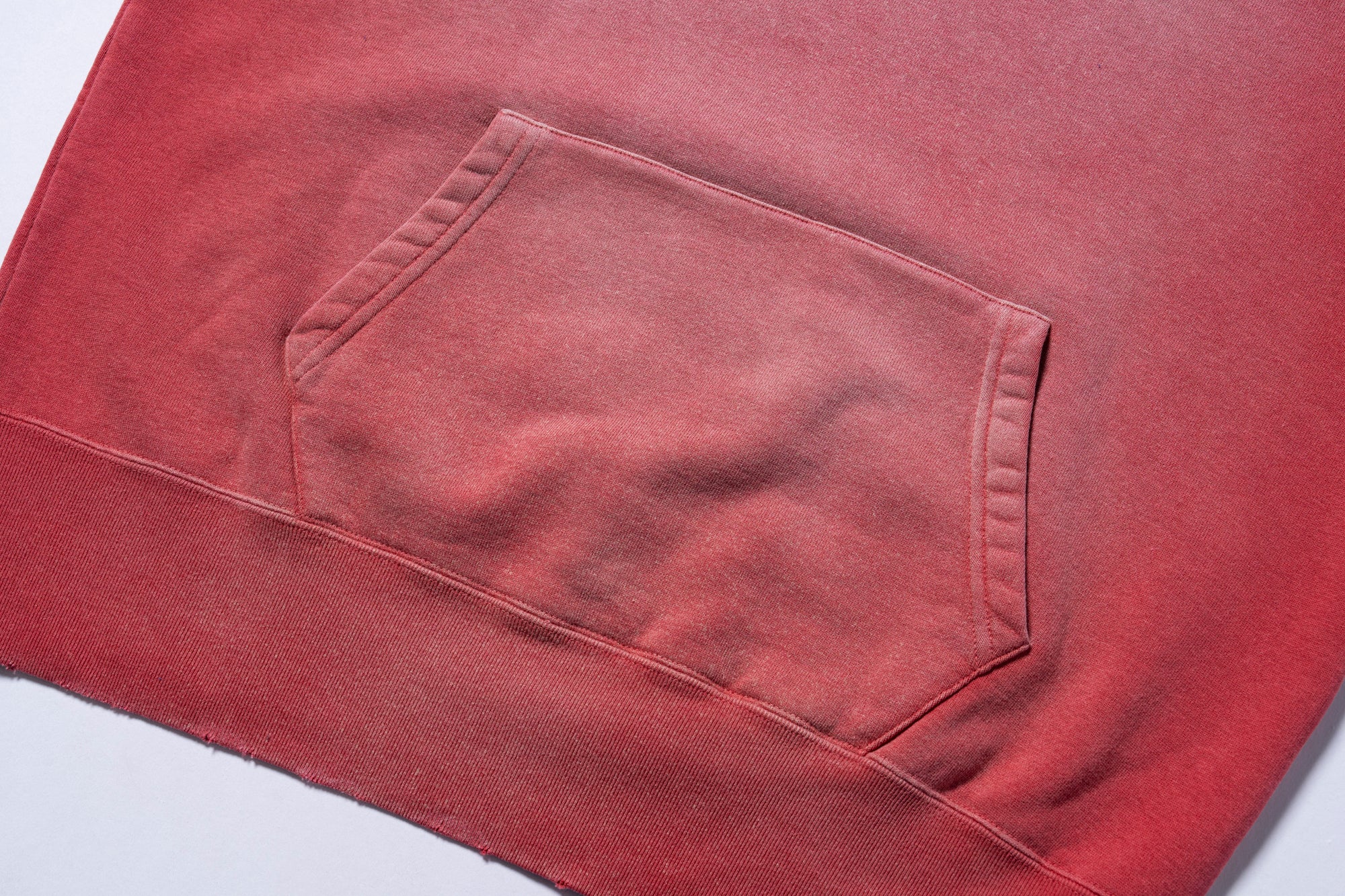 9 OZ. LOOPWHEEL RAGLAN HOODED SWEATSHIRT / FADED