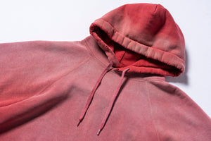 9 OZ. LOOPWHEEL RAGLAN HOODED SWEATSHIRT / FADED