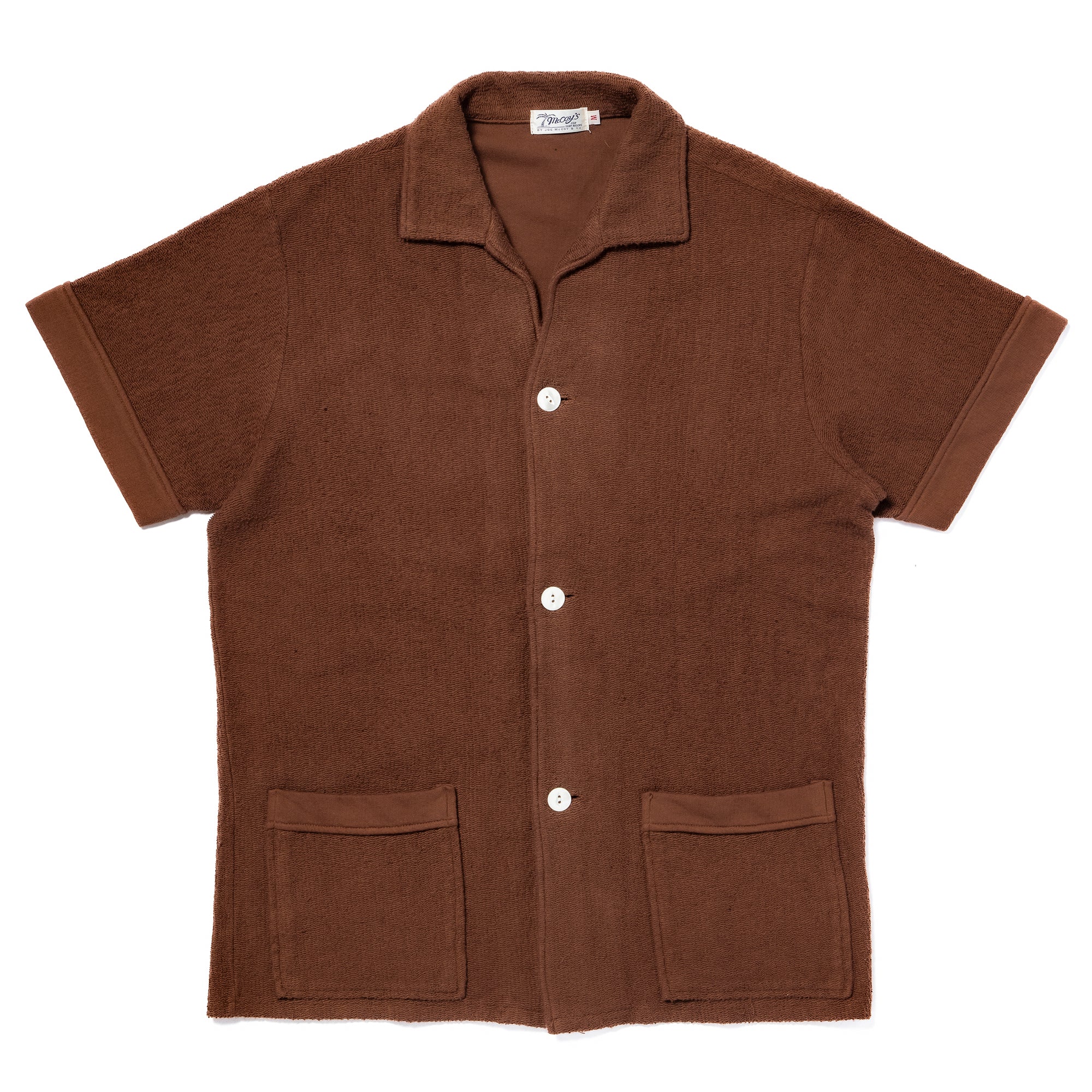 COTTON PILE BEACH SHIRT