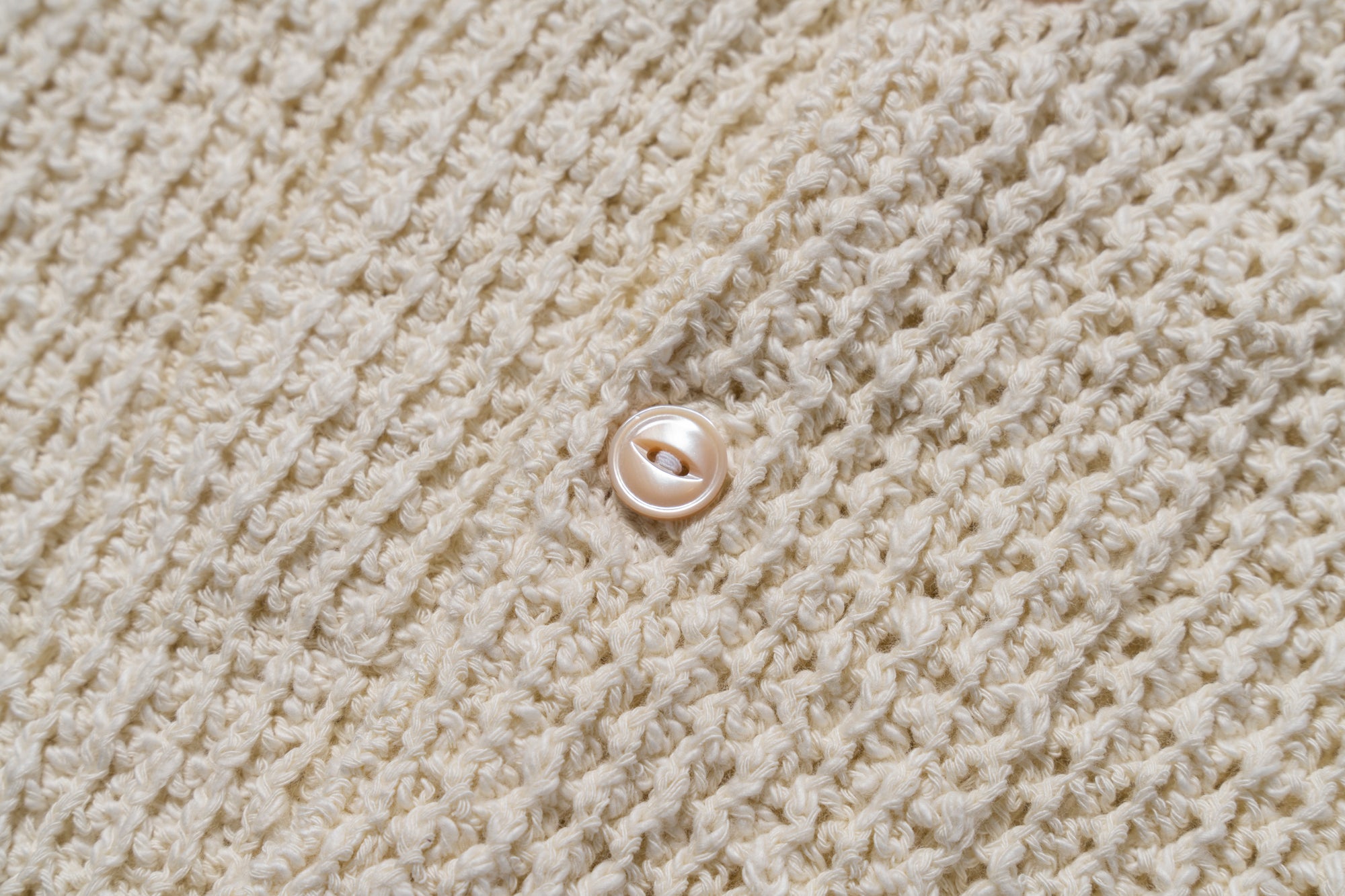 COTTON KNITTED BUTTON UP SHIRT