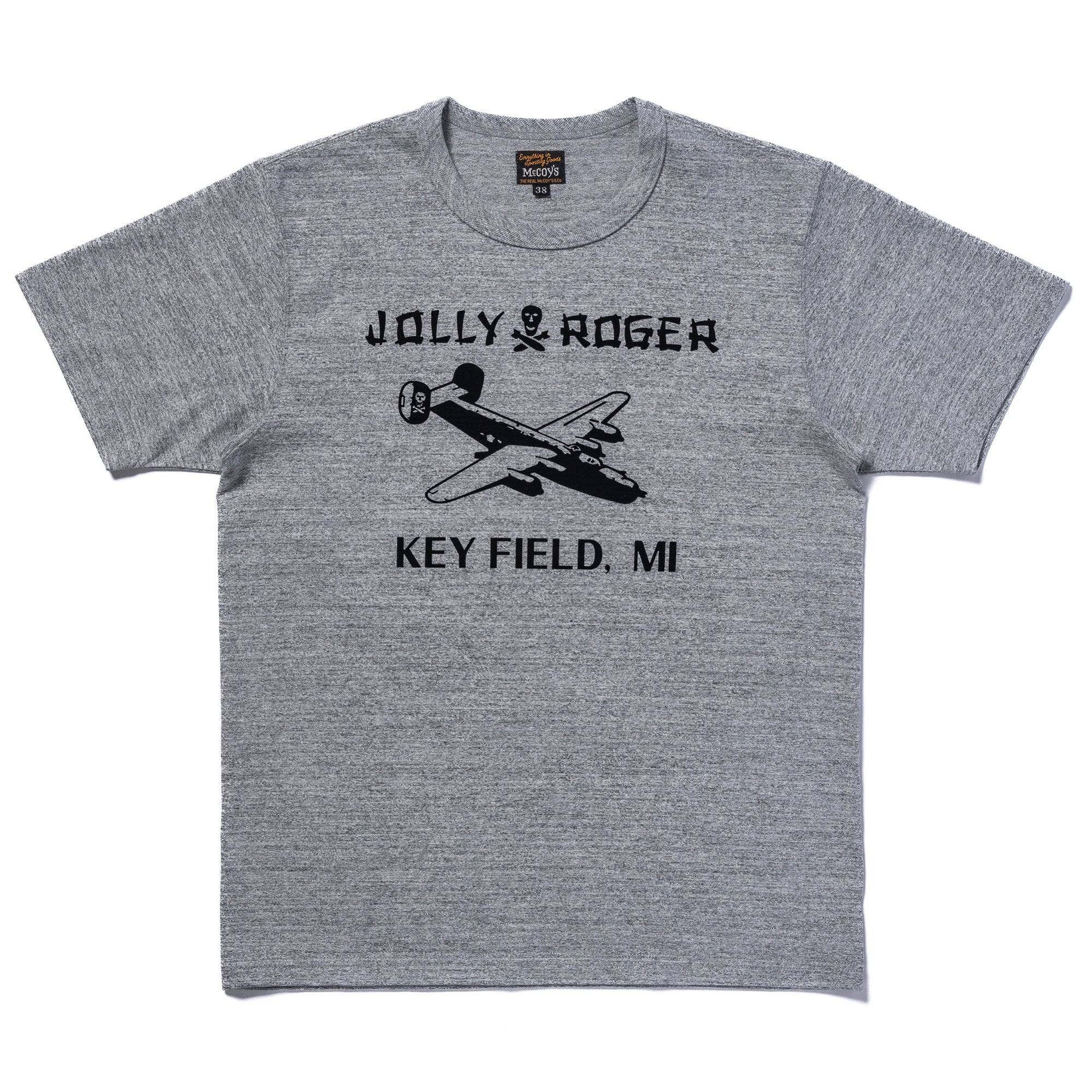 MILITARY TEE / JOLLY ROGER, KEY FIELD