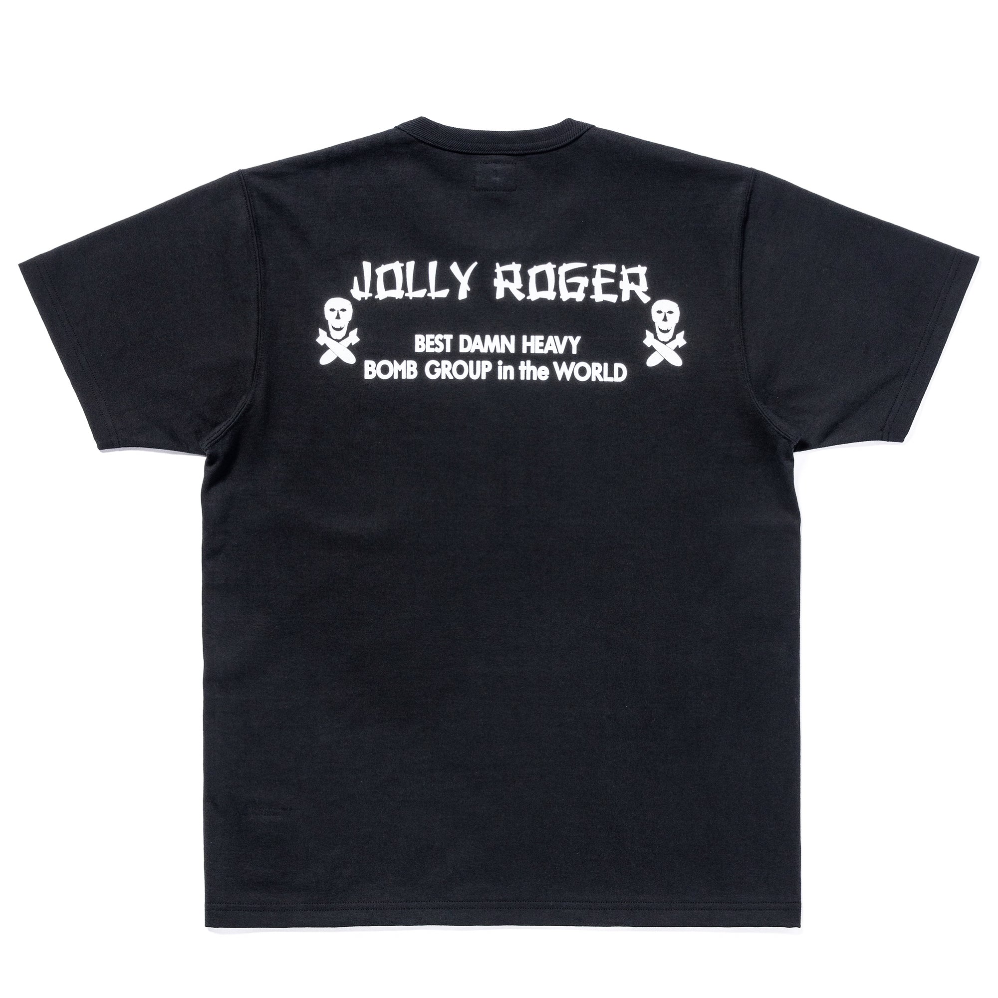 MILITARY TEE / JOLLY ROGER, BEST DAMN GROUP