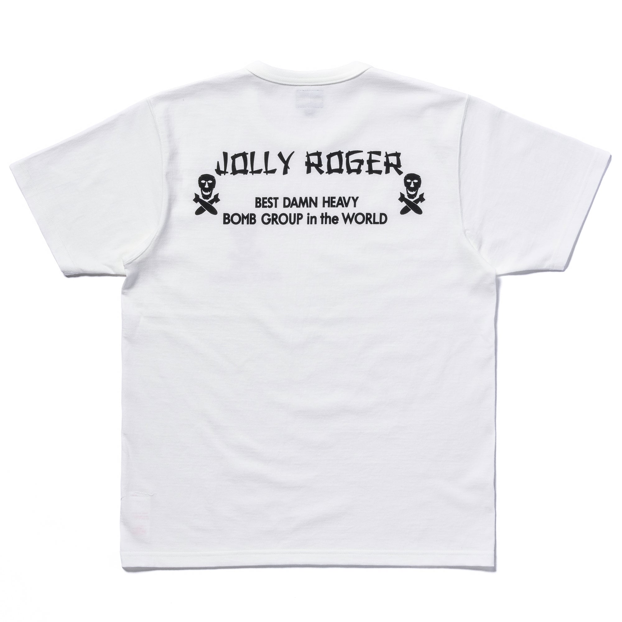 MILITARY TEE / JOLLY ROGER, BEST DAMN GROUP
