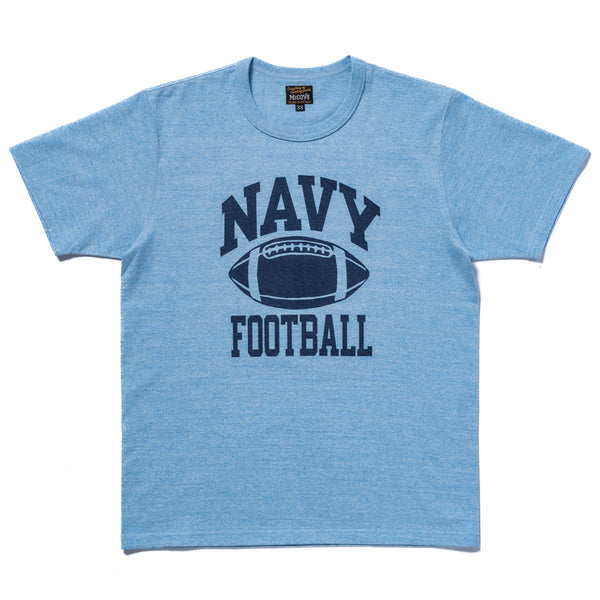 MILITARY TEE / NAVY FOOTBALL – The Real McCoy's