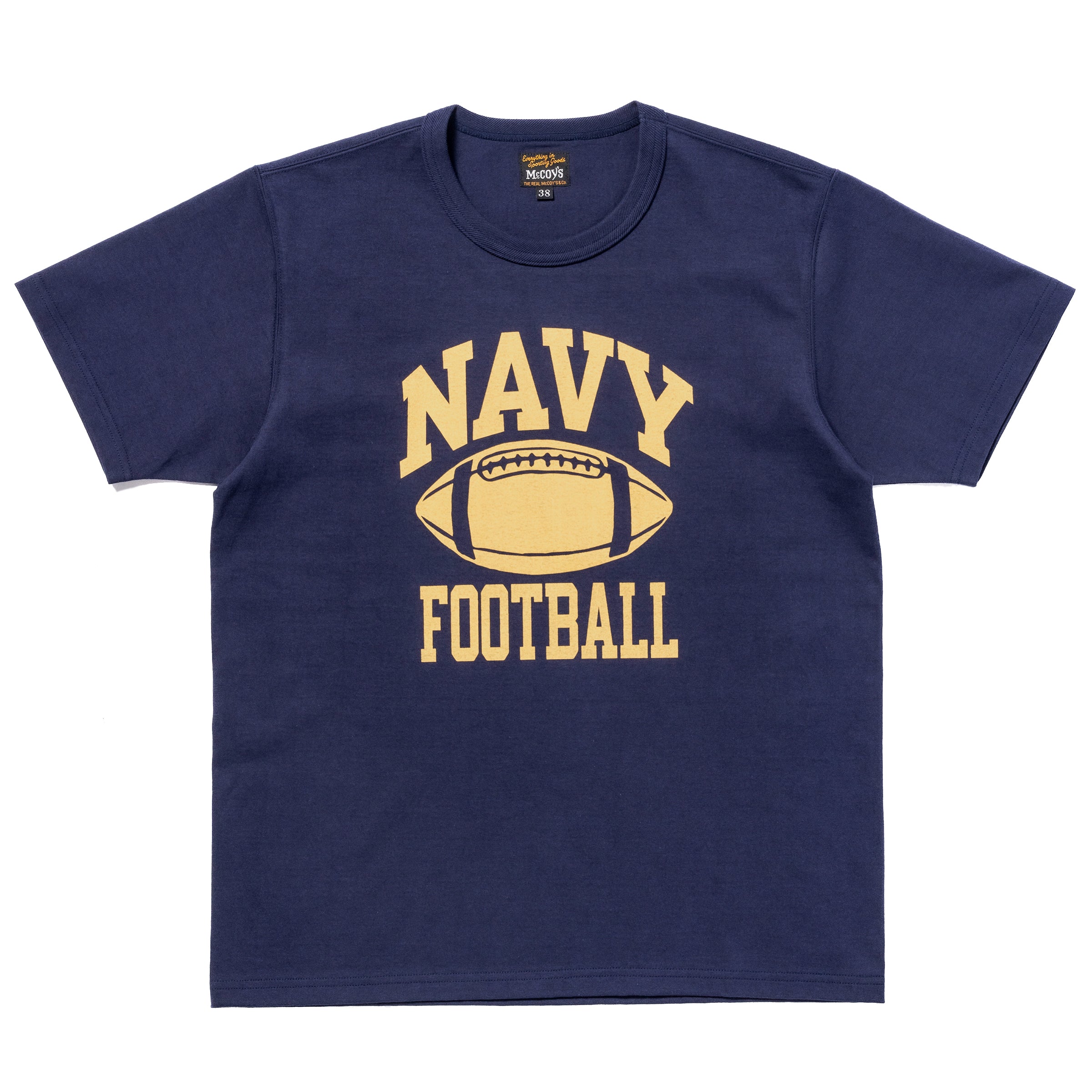 F.C.R.B x READY MADE トレーニングシャツ　XL NAVY MILITARY TEE / NAVY FOOTBALL – The Real McCoy's